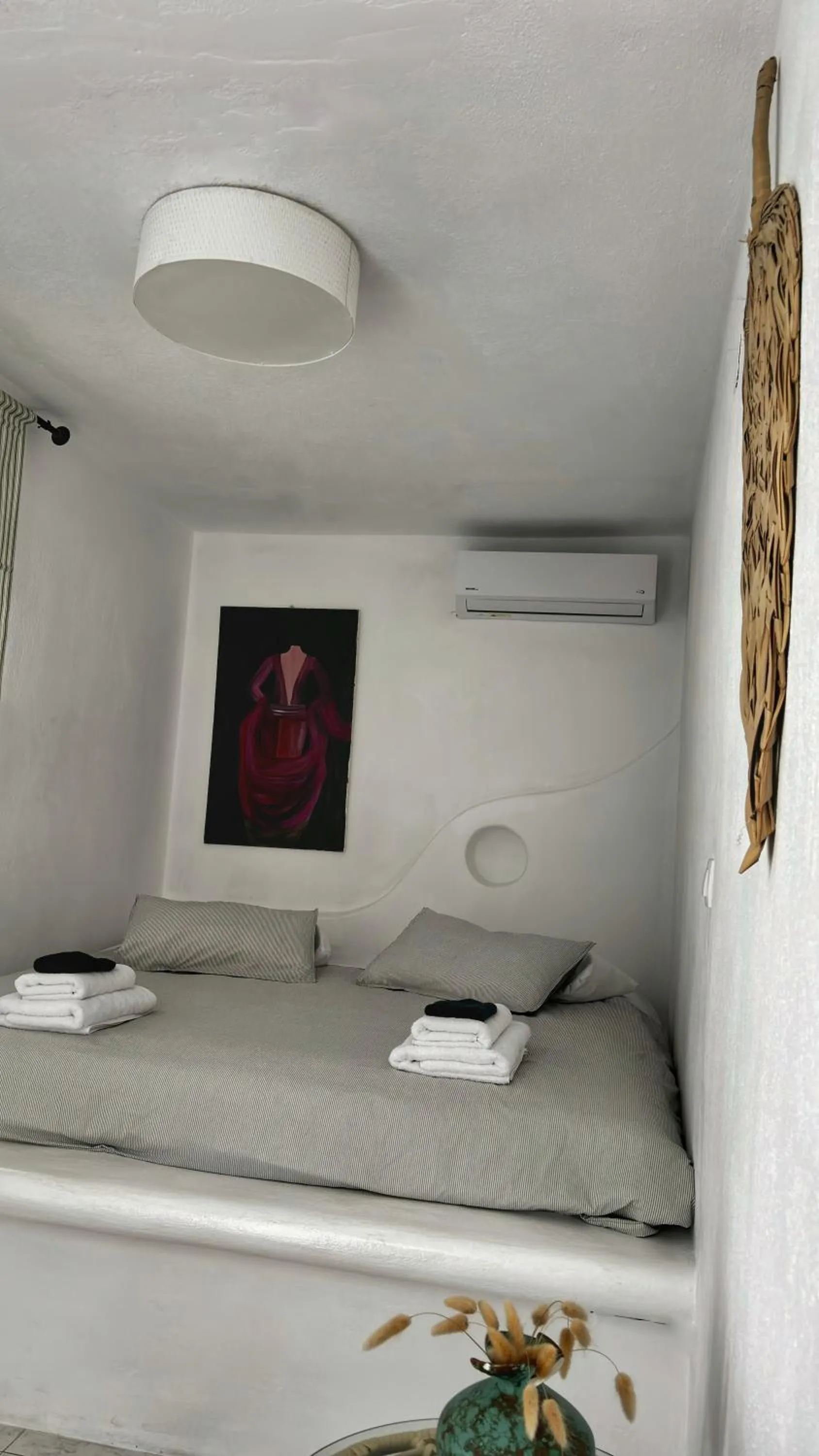 Bed in Vougli View Mykonos