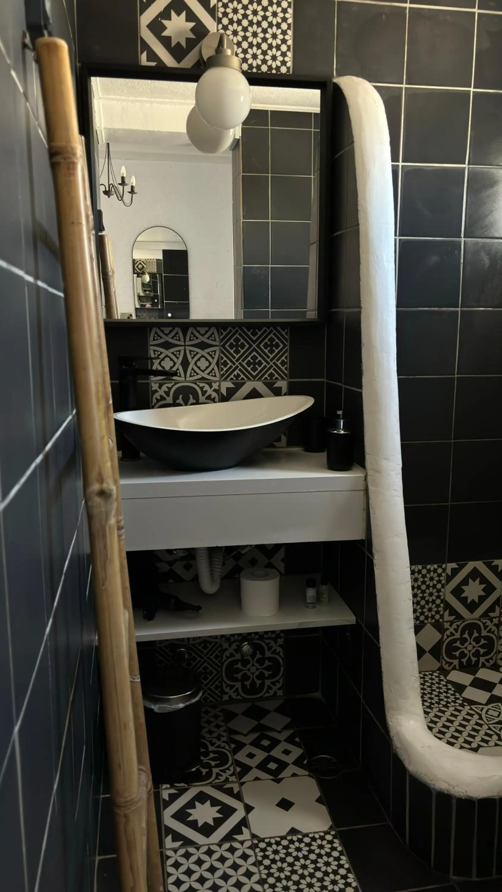 Bathroom in Vougli View Mykonos