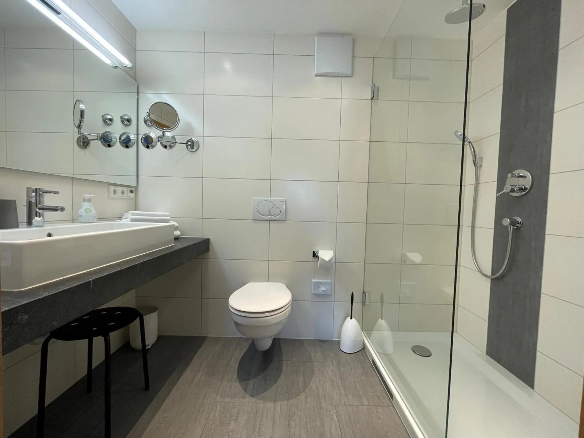 Bathroom in Gästehaus und Ferienwohnungen Egglerlehen
