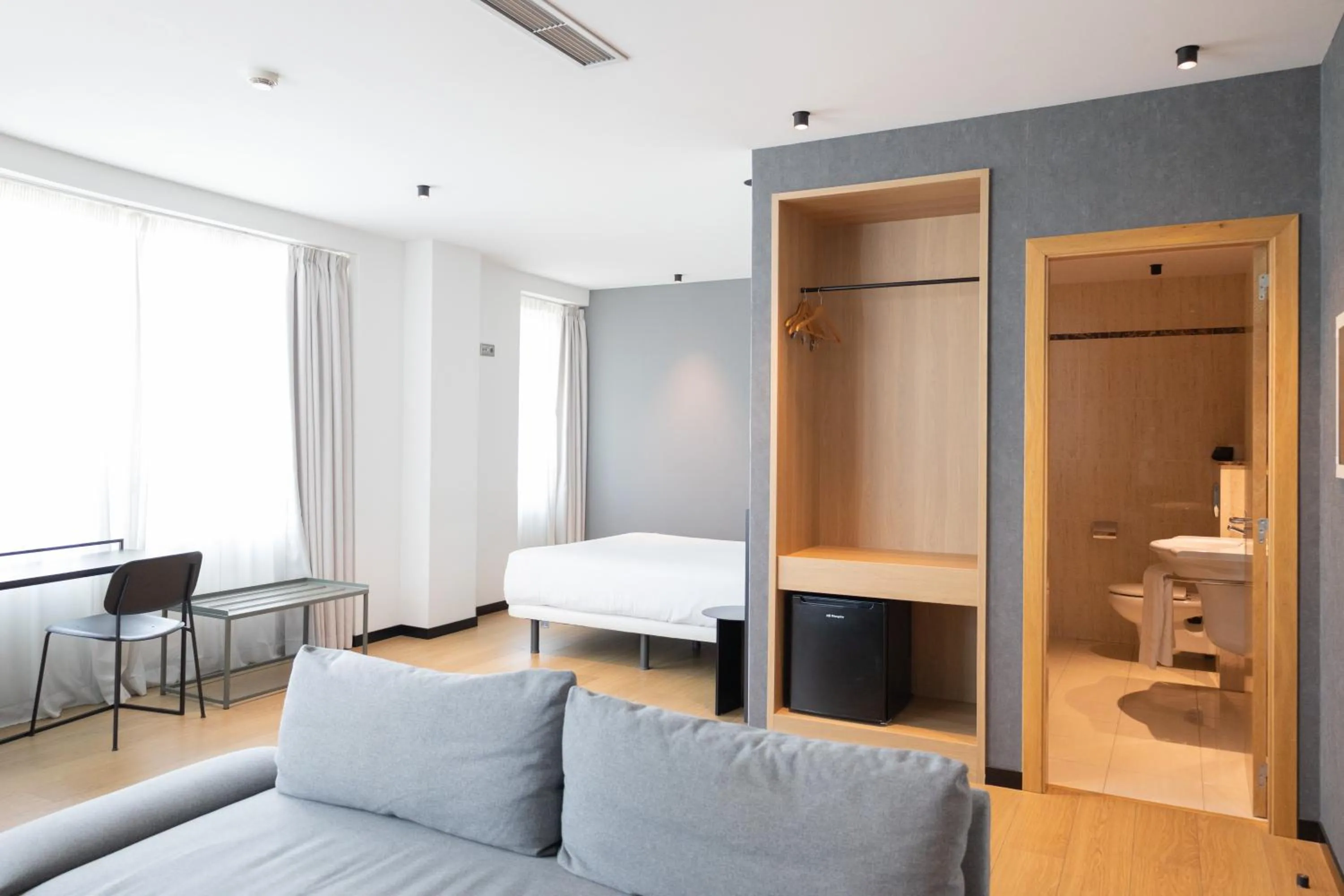 Bed in Hotel Forum Ceao