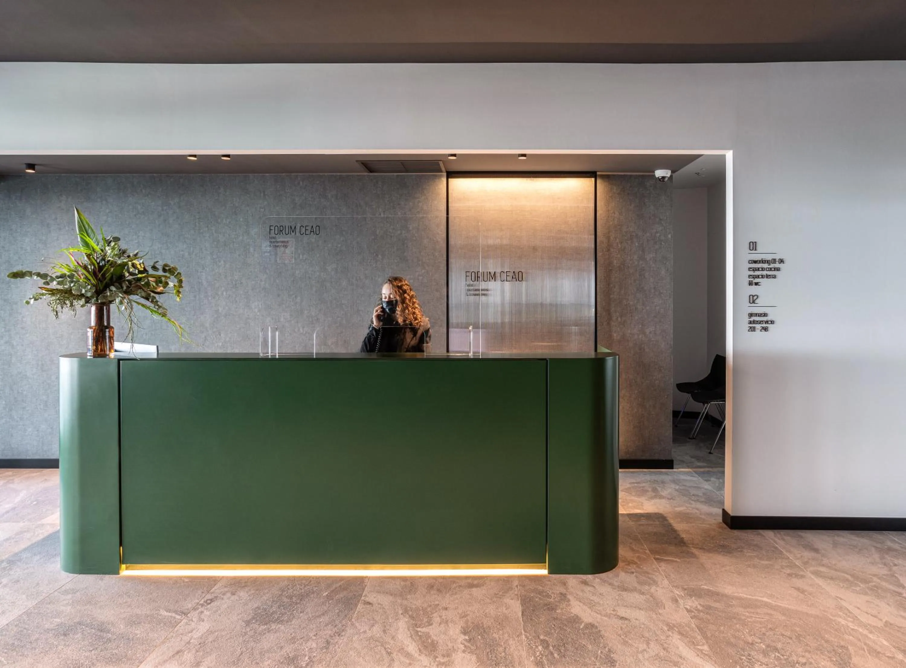 Lobby or reception in Hotel Forum Ceao