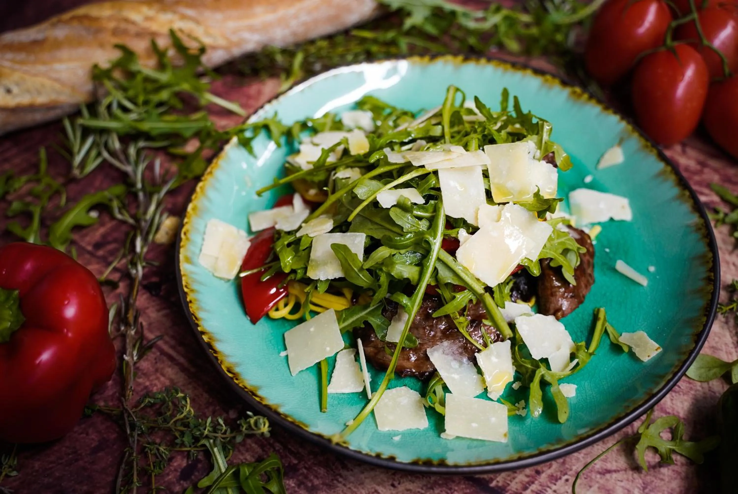 Restaurant/places to eat in Burghotel Staufenberg