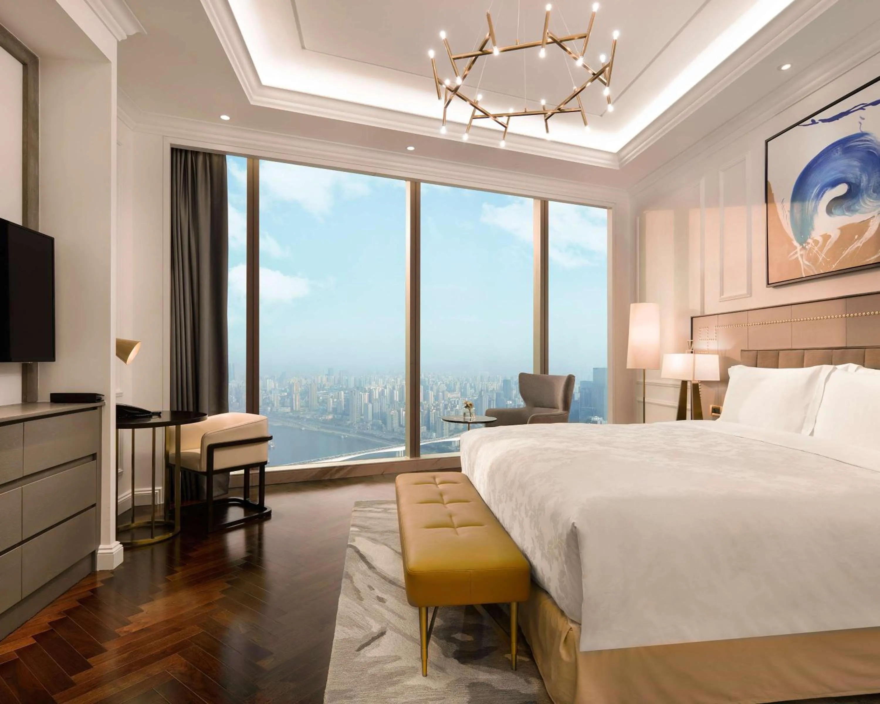 Photo of the whole room, Bed in The Lixury Hotel, in The Unbound Collection by Hyatt - Liberation Square