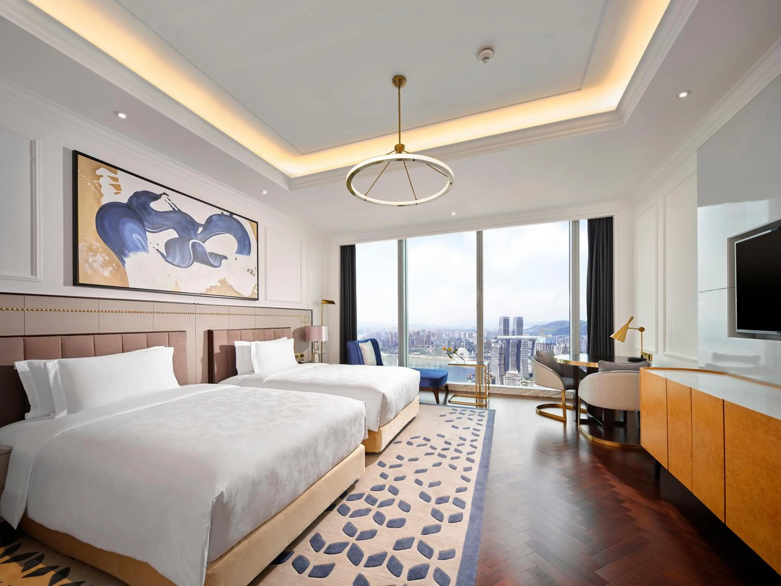 Photo of the whole room, Bed in The Lixury Hotel, in The Unbound Collection by Hyatt - Liberation Square