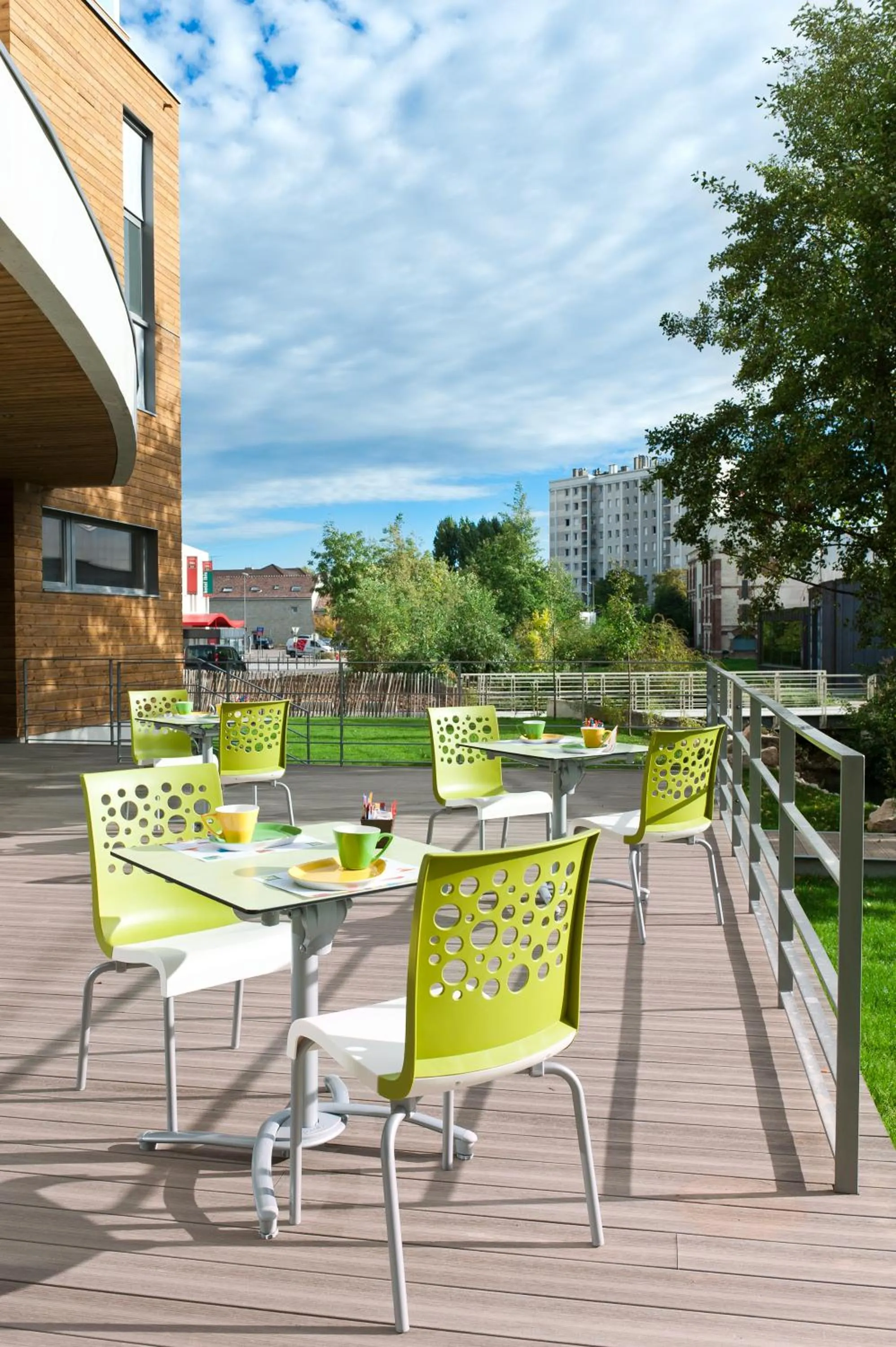 Balcony/Terrace in ibis Styles Troyes Centre