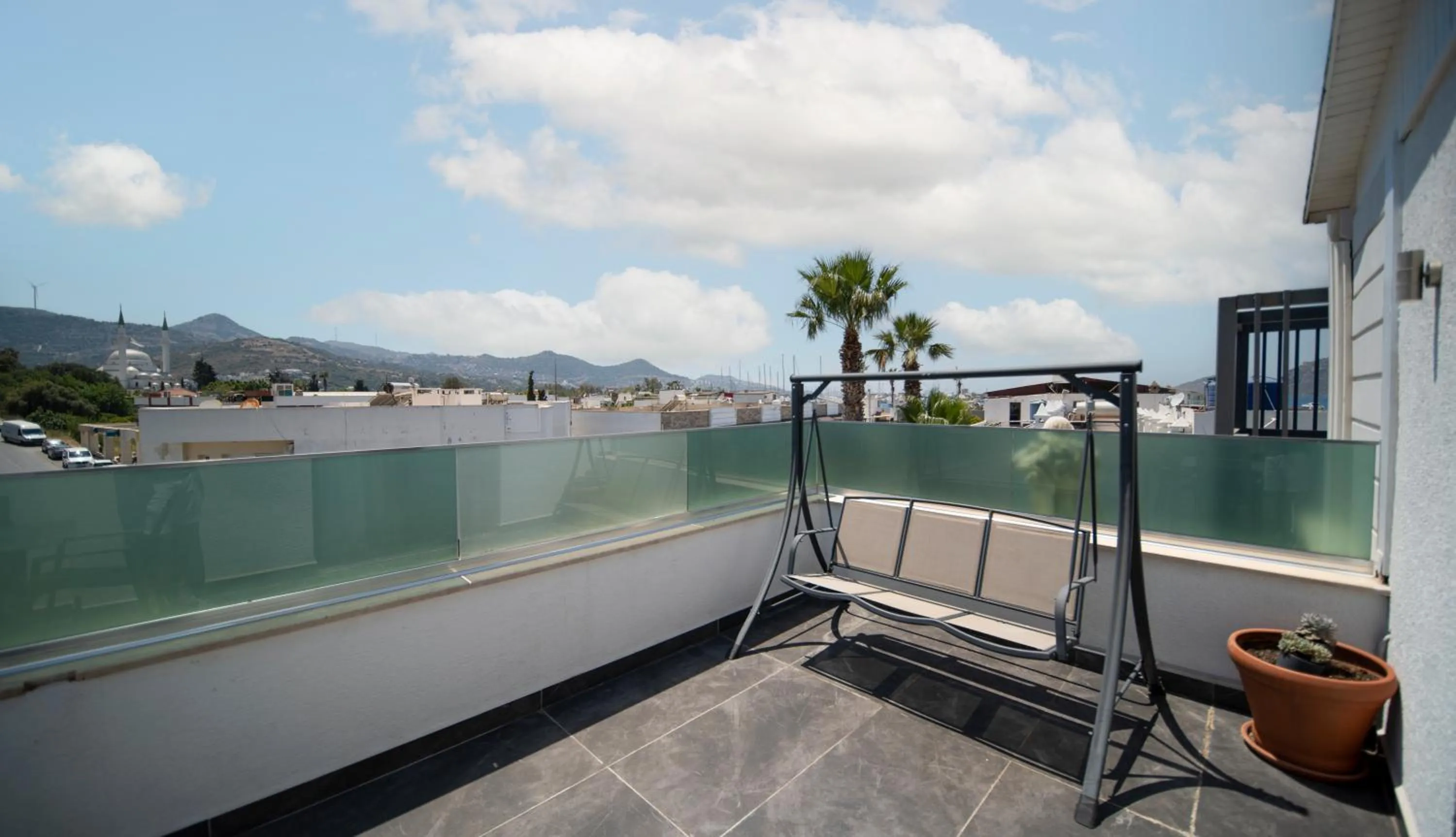Balcony/Terrace in Sea Palm Otel Yalıkavak