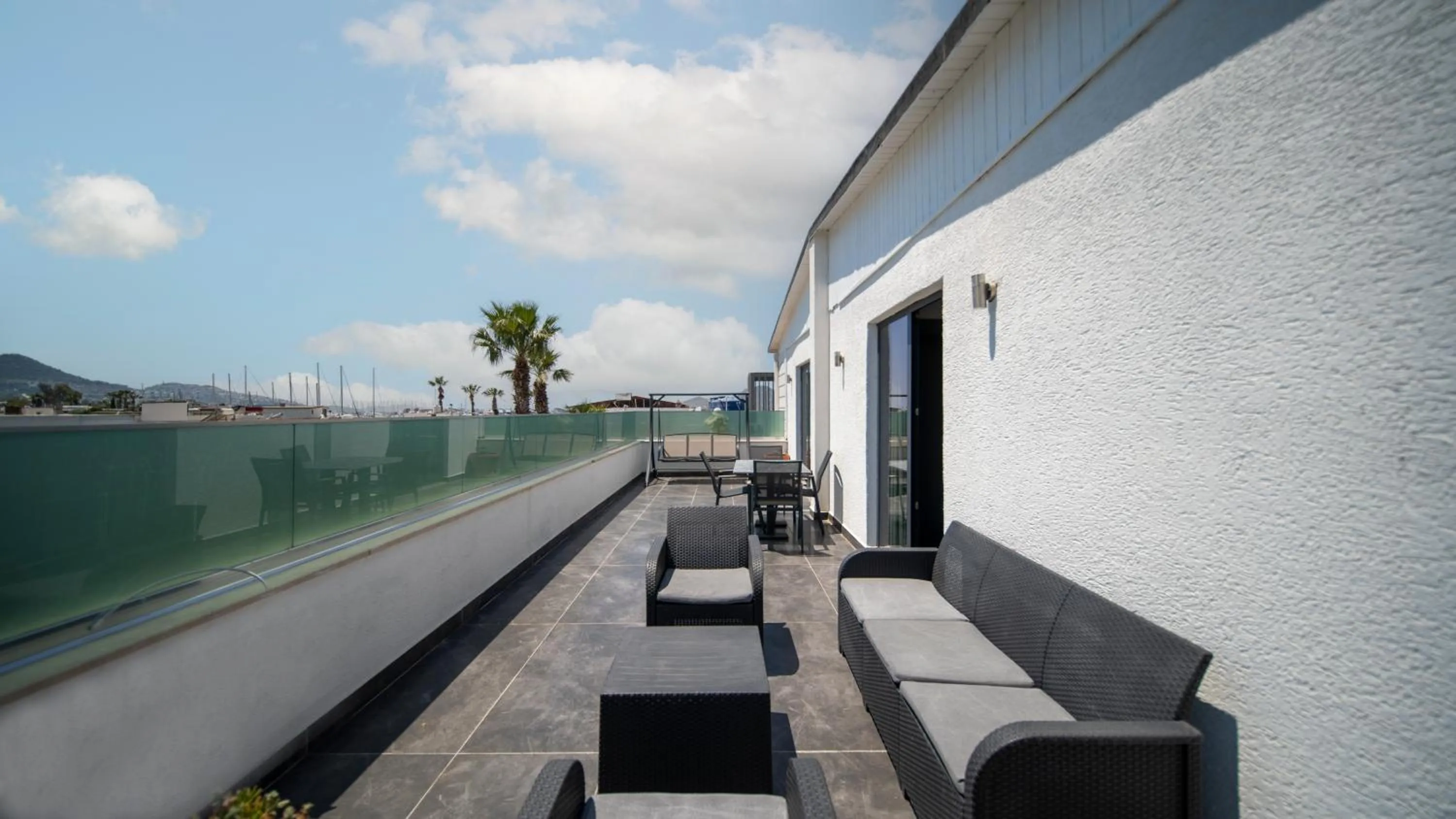 Balcony/Terrace in Sea Palm Otel Yalıkavak