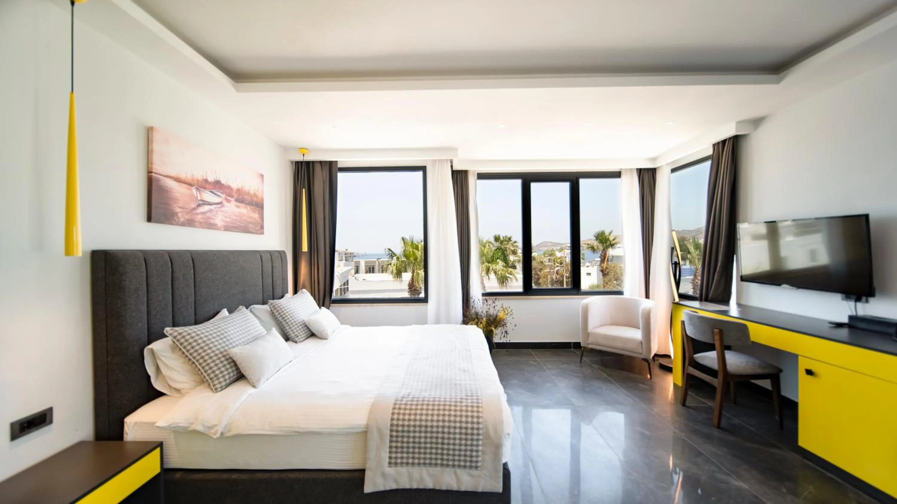 Photo of the whole room, Bed in Sea Palm Otel Yalıkavak