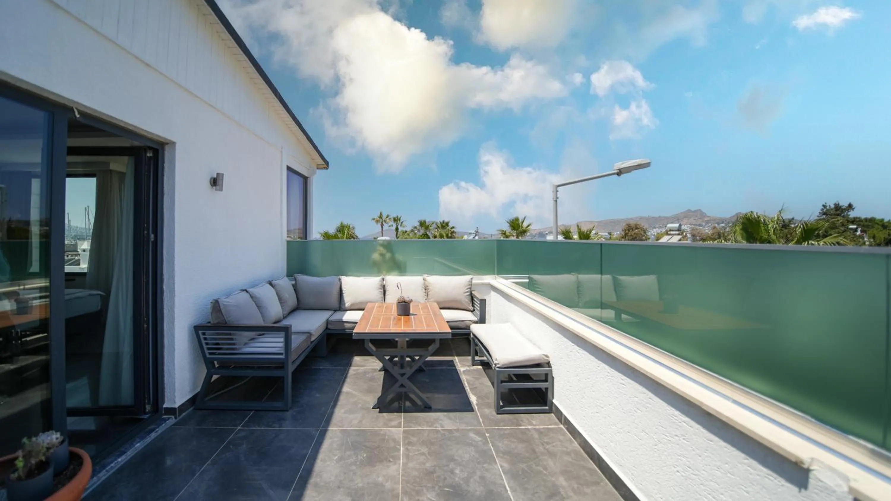 Balcony/Terrace in Sea Palm Otel Yalıkavak