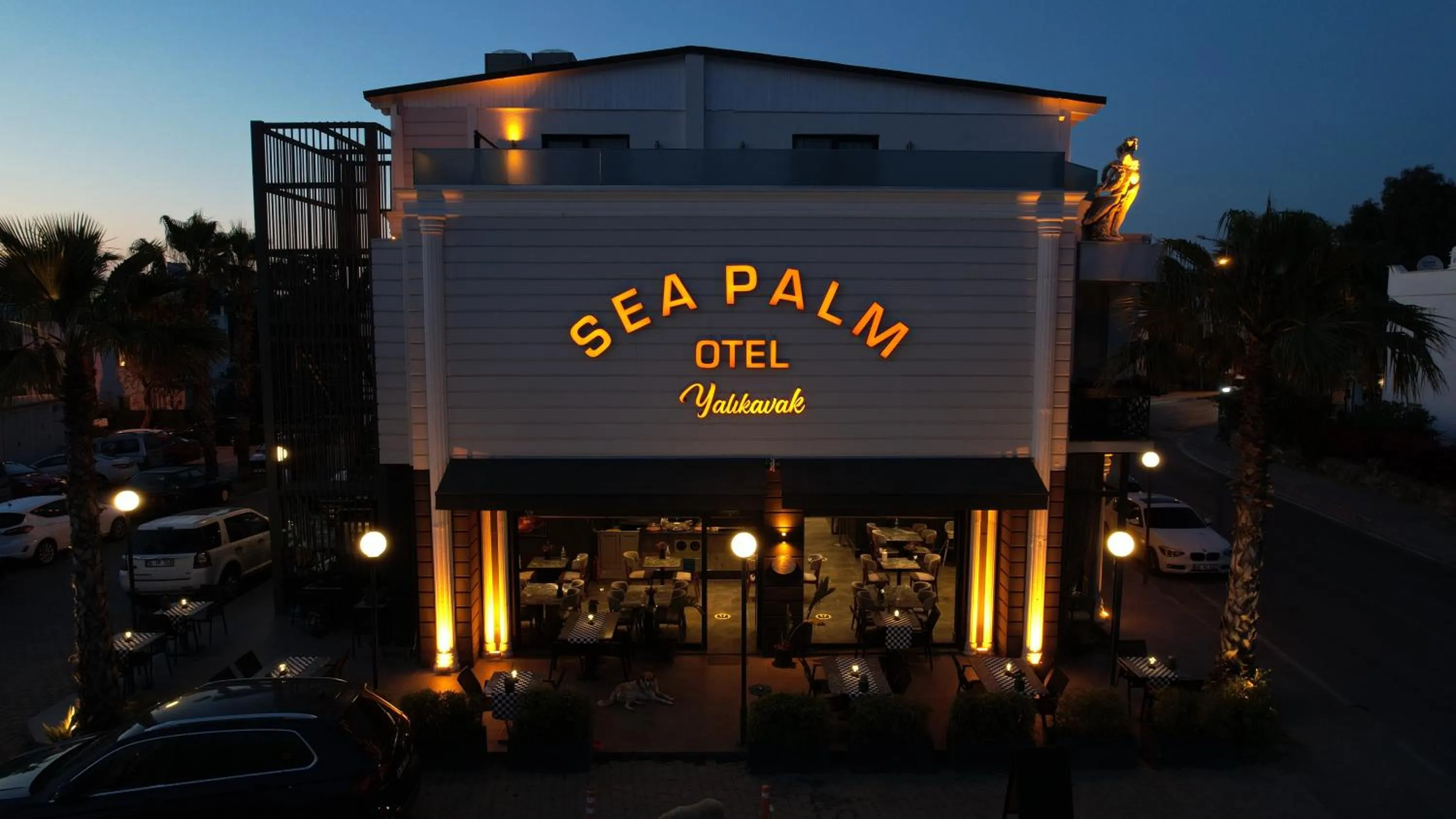 Restaurant/places to eat in Sea Palm Otel Yalıkavak