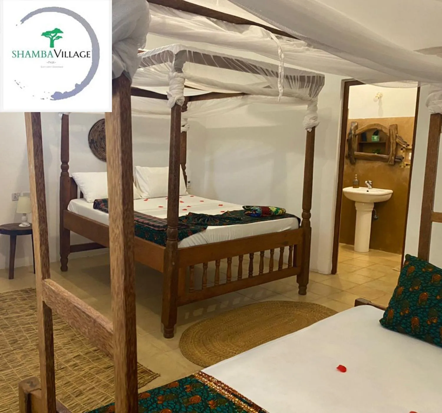 Bed in Shamba Village