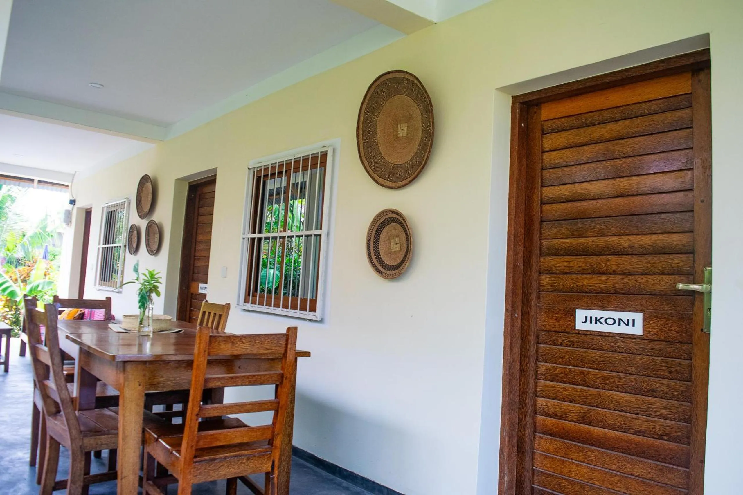 Dining area in Shamba Village