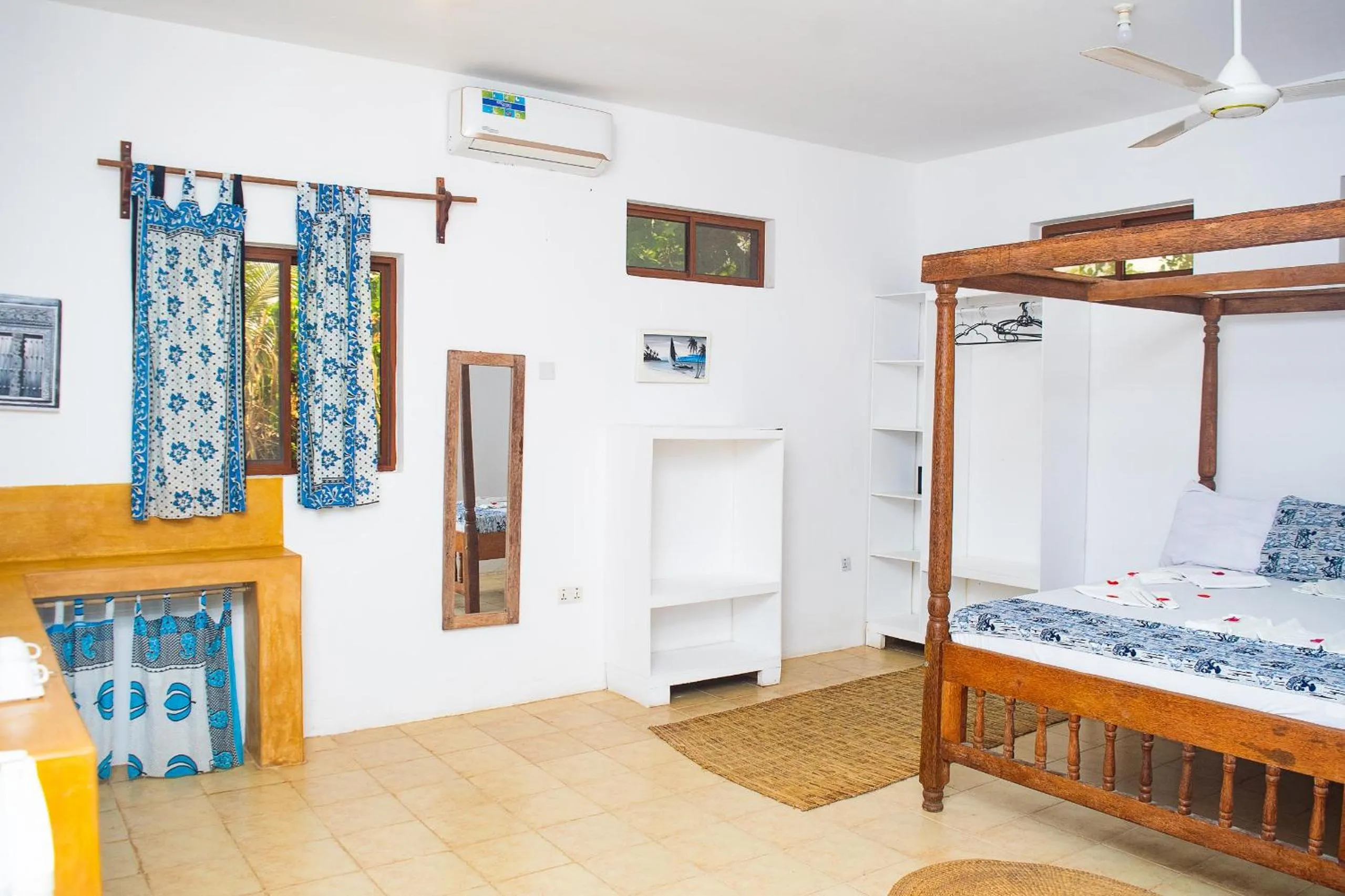 Bedroom, Bed in Shamba Village