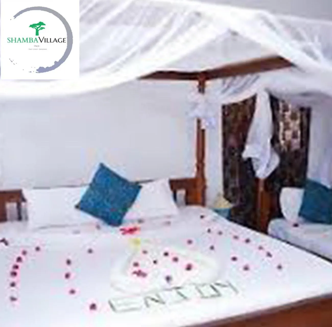 Bed in Shamba Village