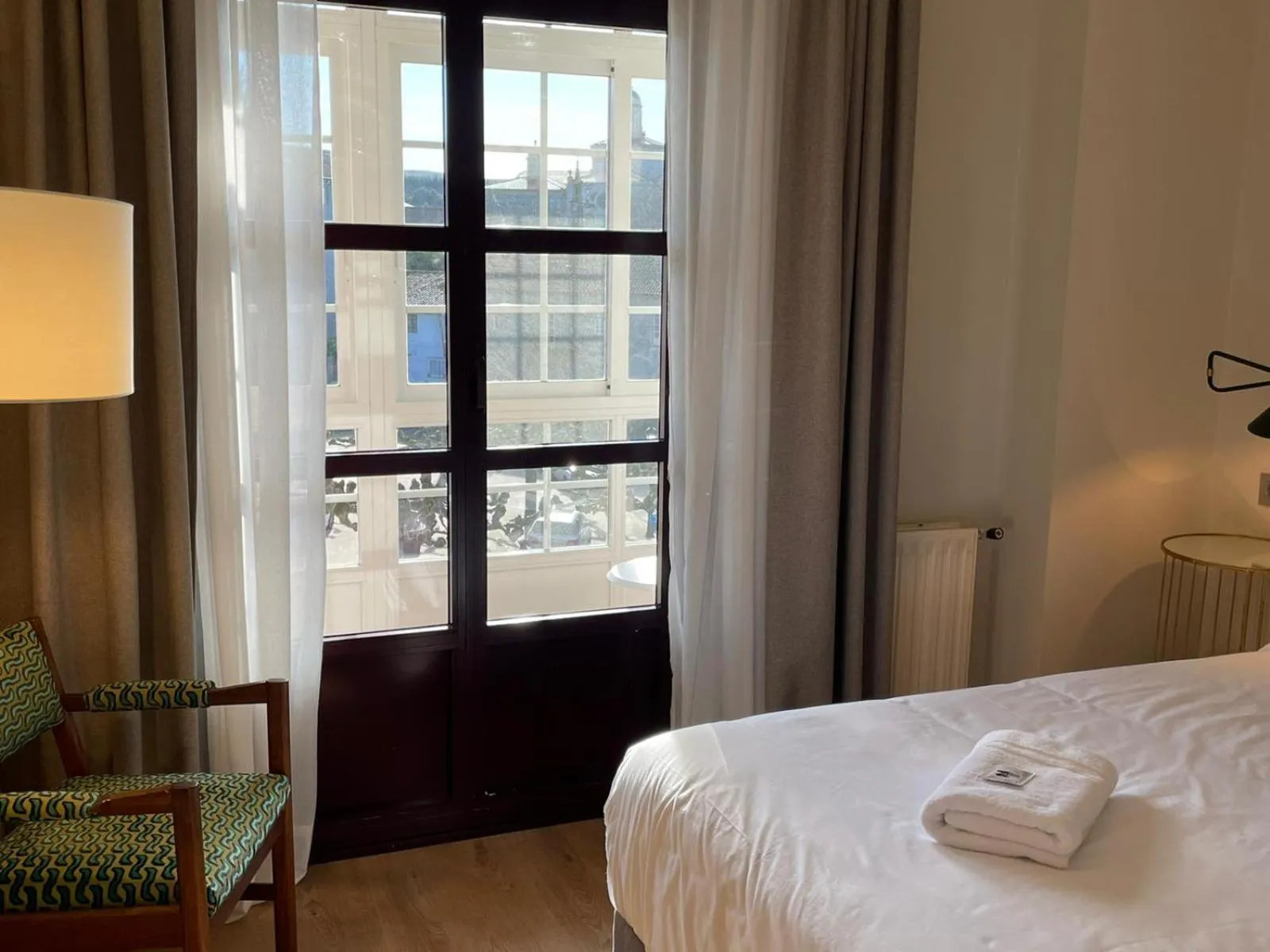 Bed in Hotel San Marcus