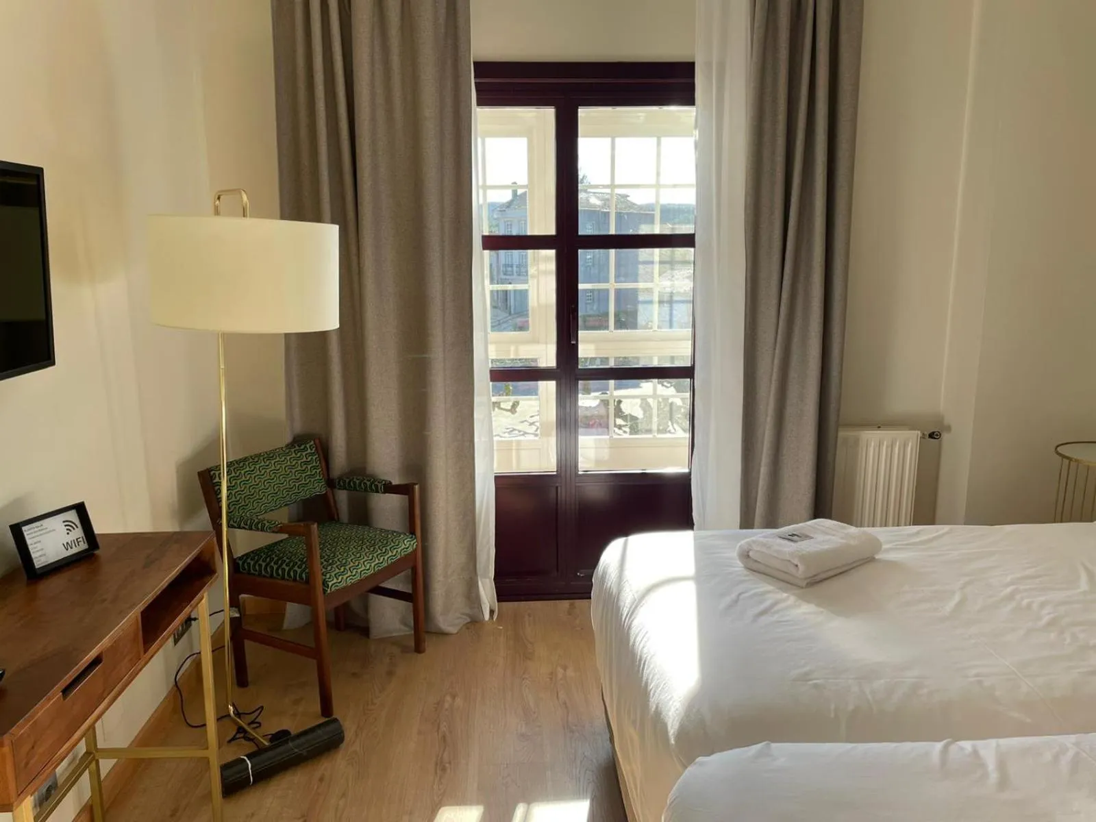 Bed in Hotel San Marcus