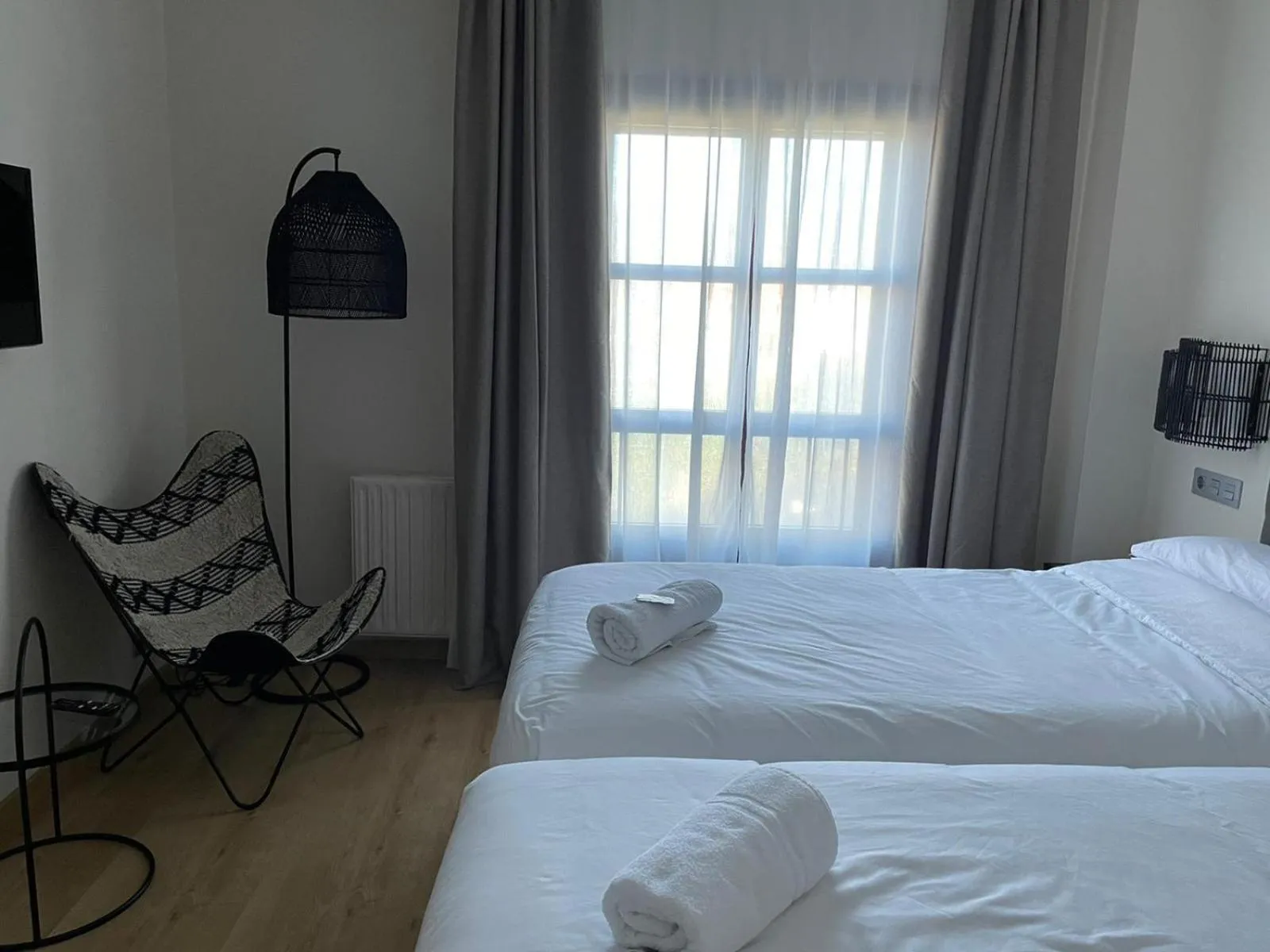 Bed in Hotel San Marcus