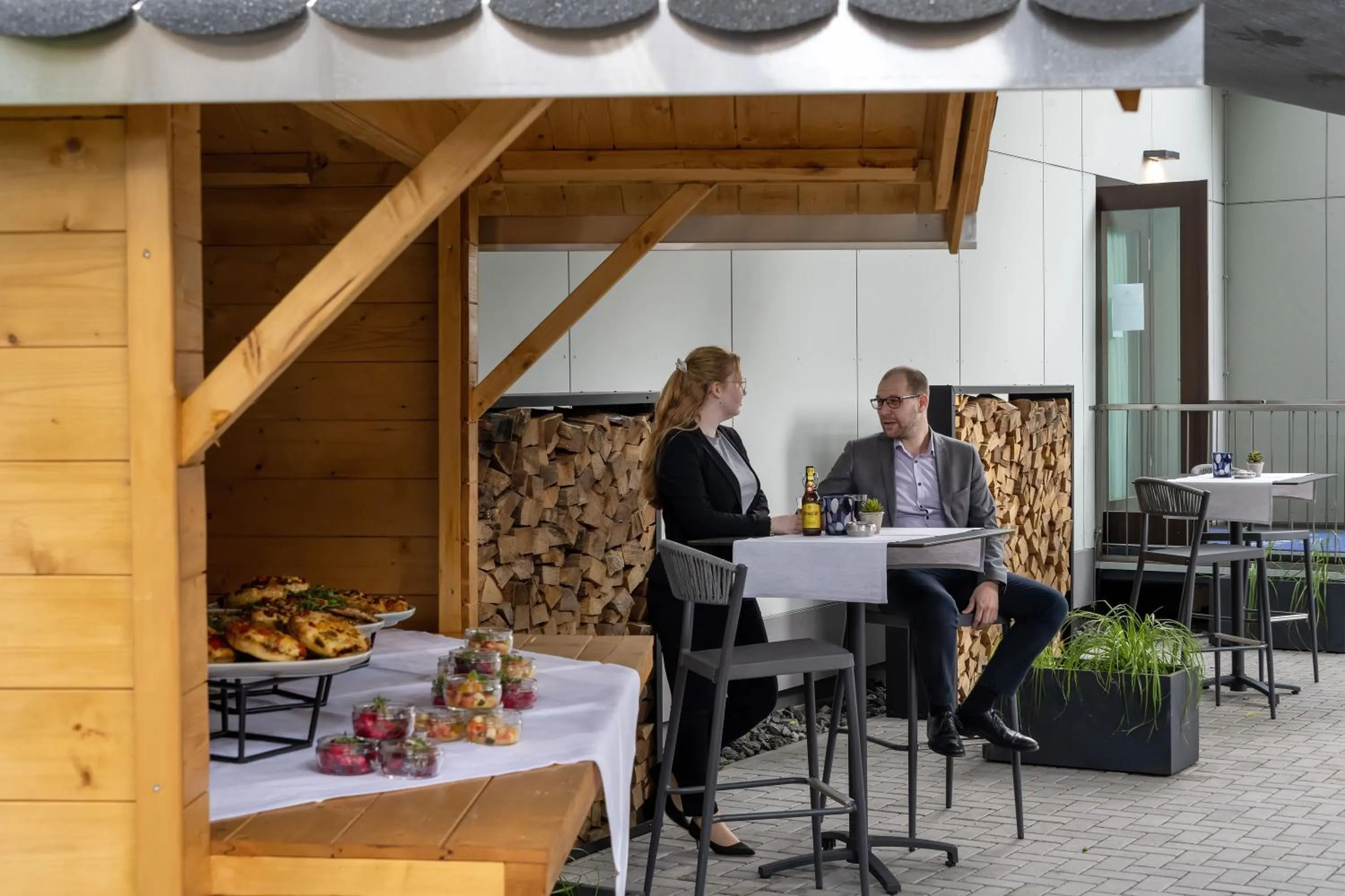 Balcony/Terrace in Maritim Hotel Darmstadt