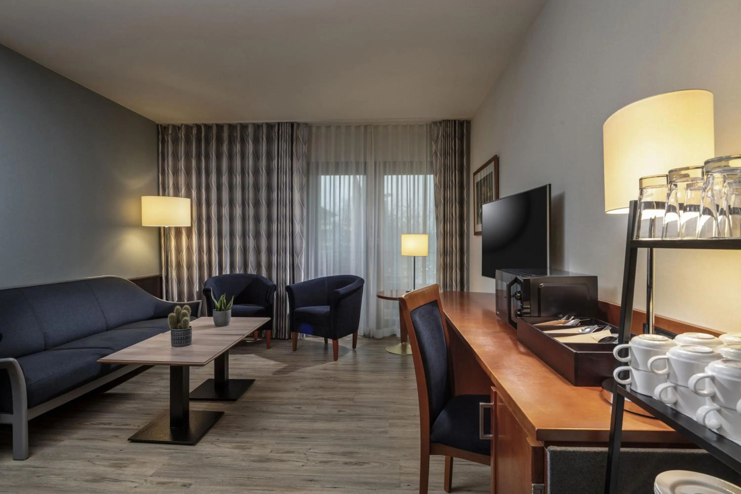 Lounge or bar in Maritim Hotel Darmstadt