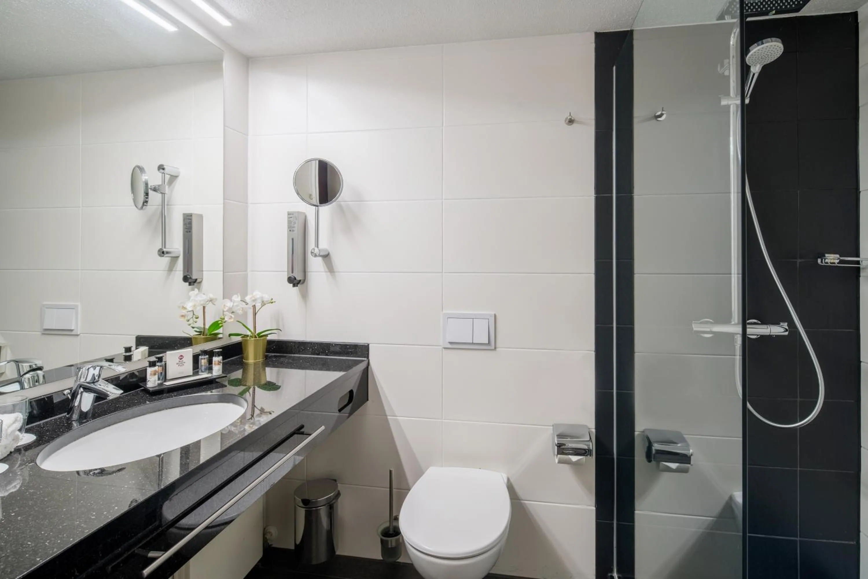 Bathroom in Best Western Plus Plaza Hotel Darmstadt