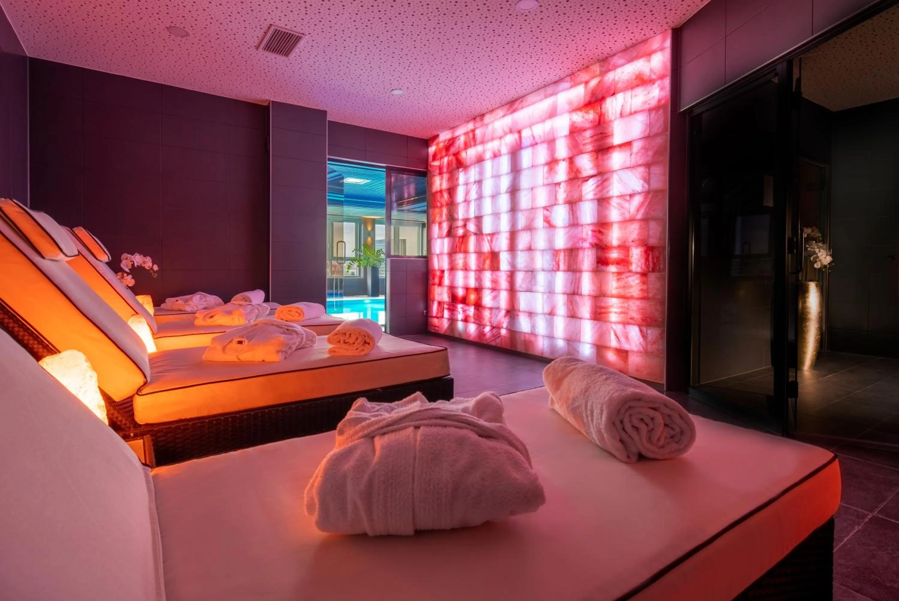 Spa and wellness centre/facilities, Bed in Best Western Plus Plaza Hotel Darmstadt