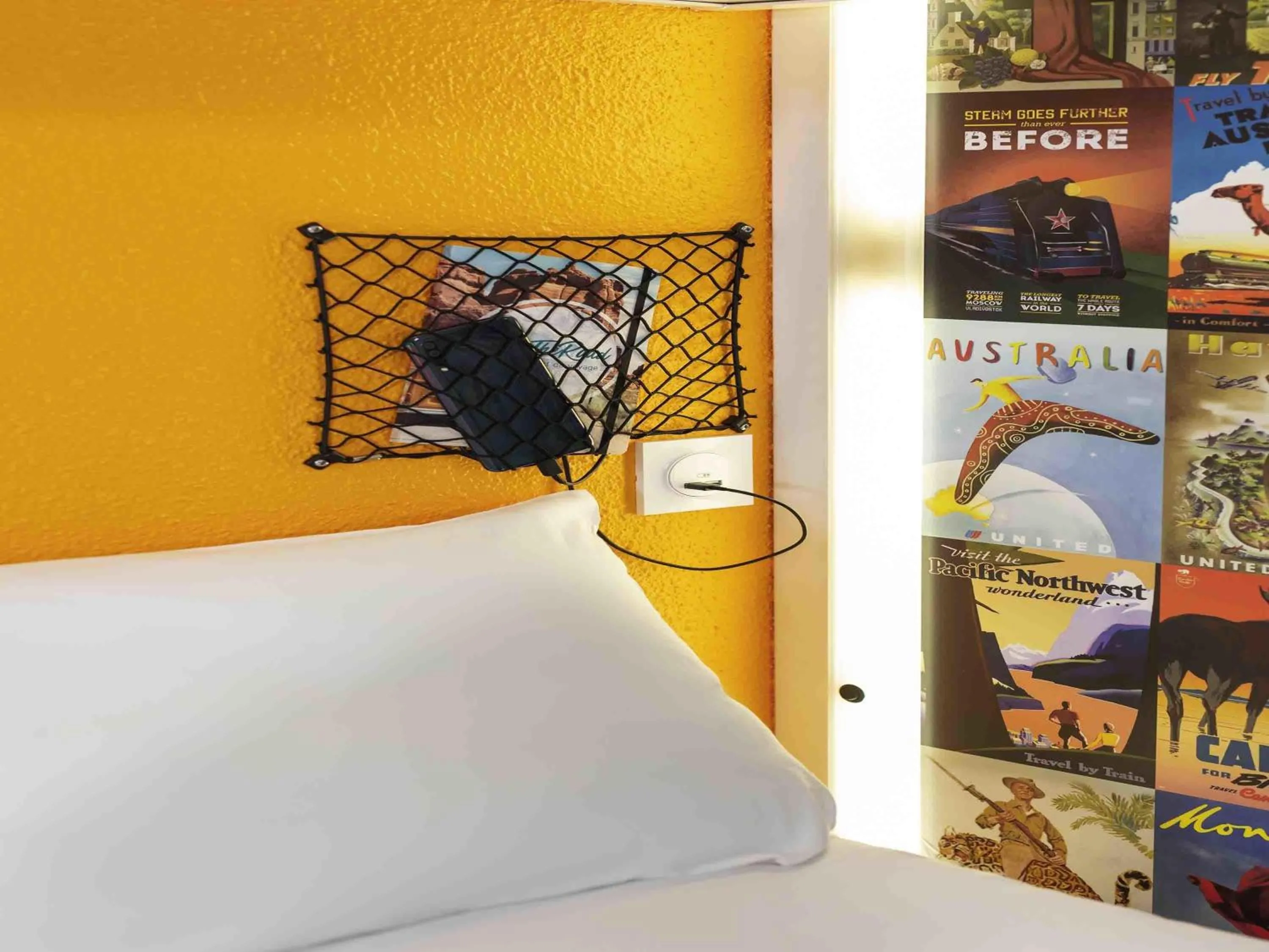 Bedroom, Bed in hotelF1 Saverne Monswiller