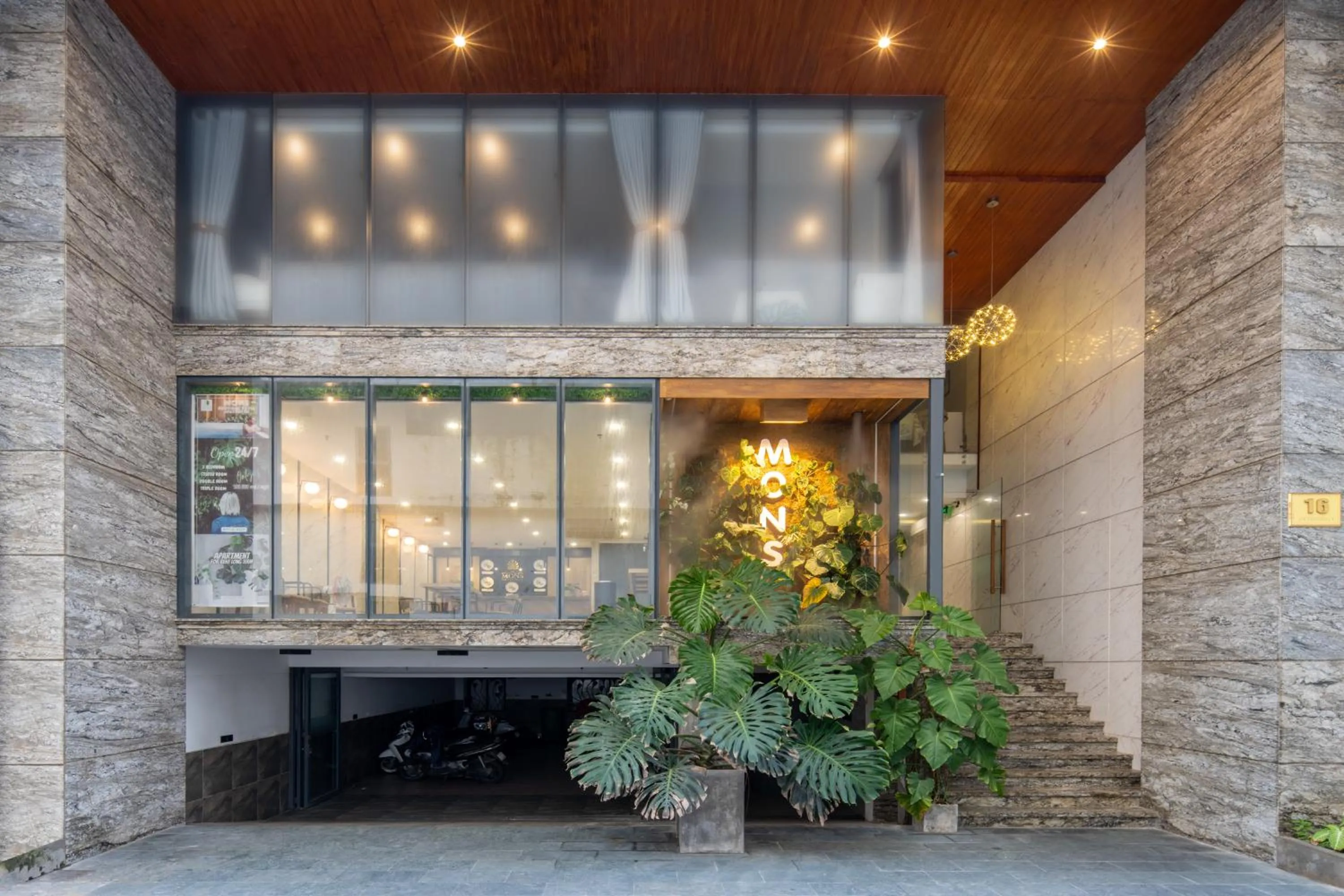 Property building in Mons Boutique Hotel & Apartment