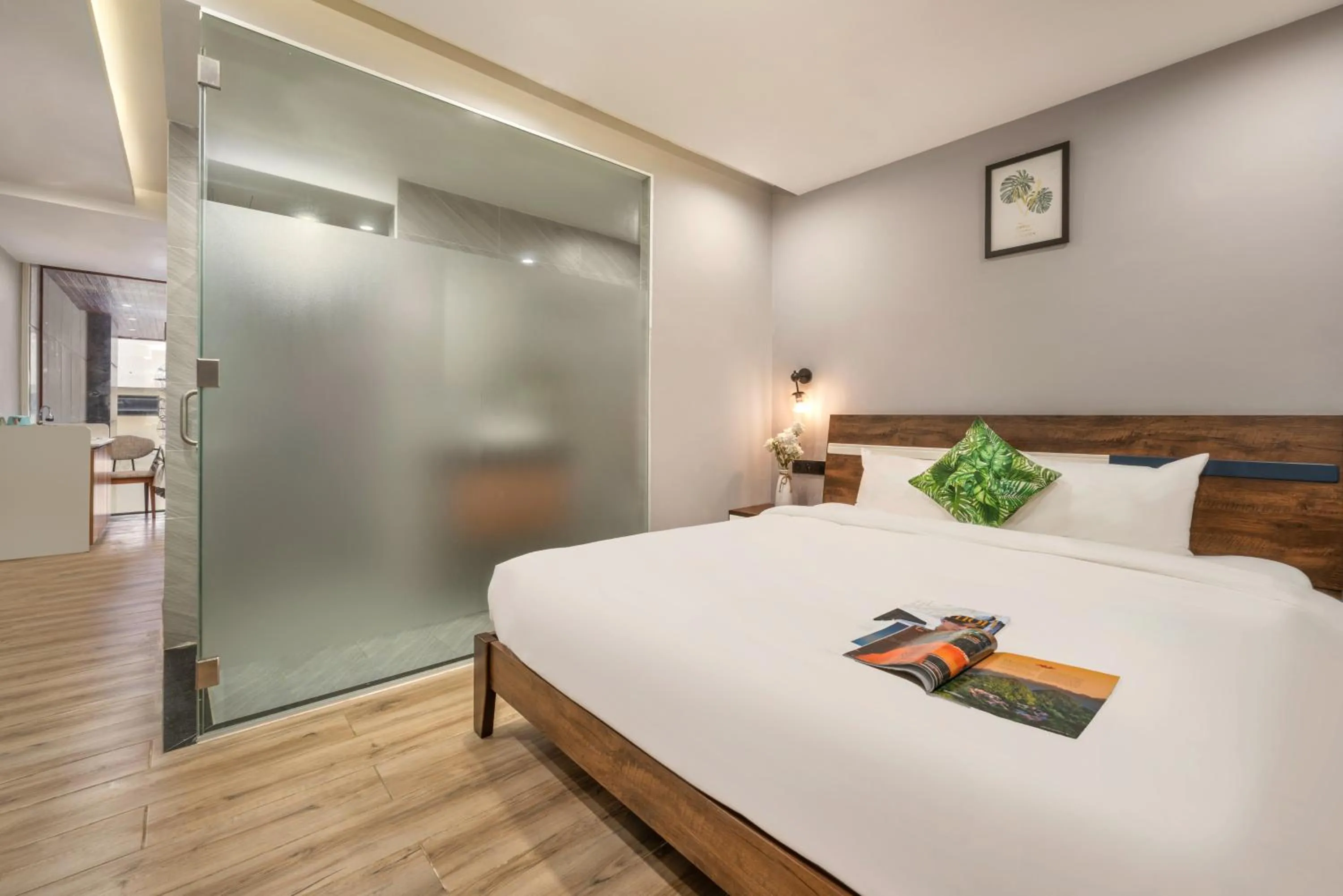 Bedroom, Bed in Mons Boutique Hotel & Apartment