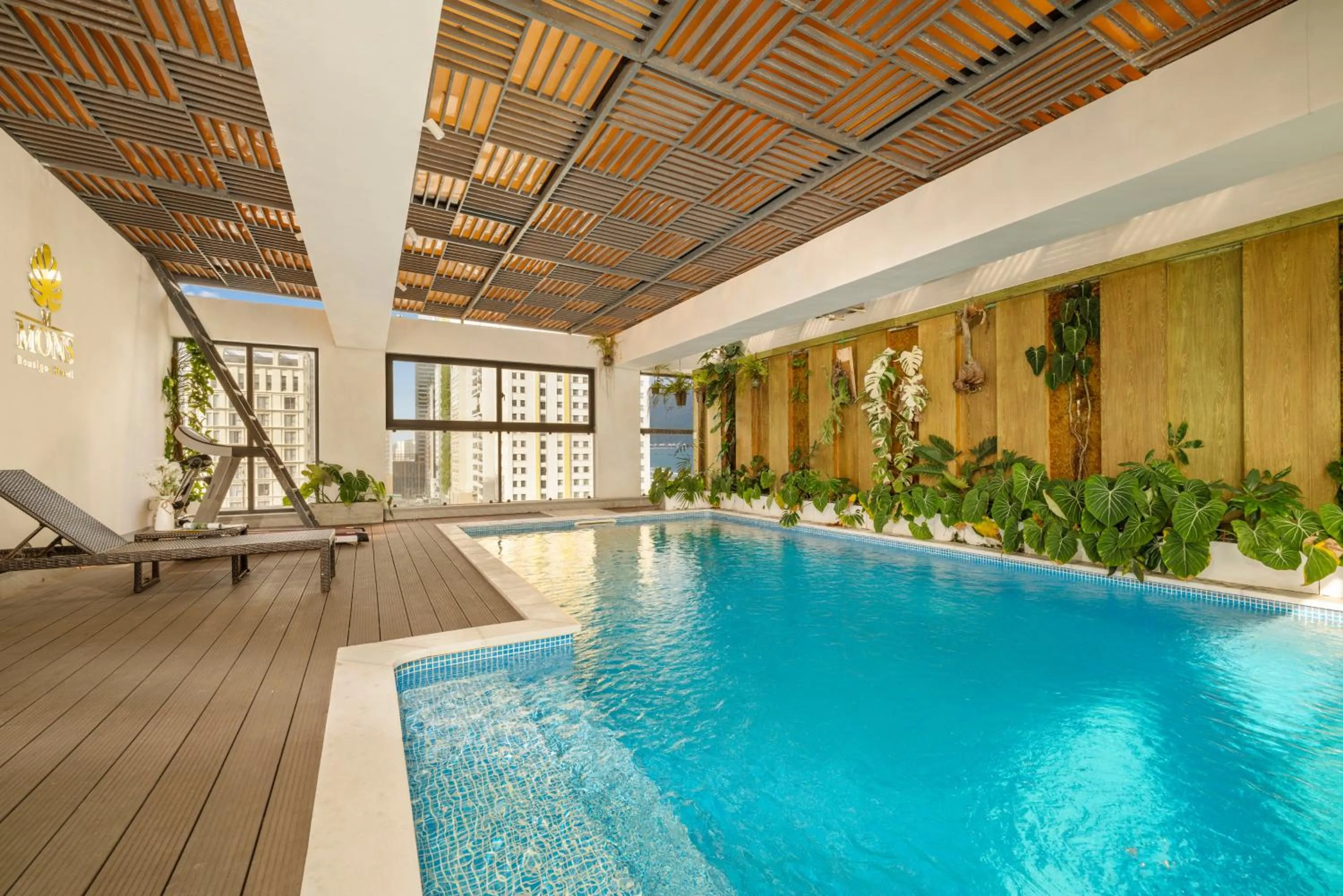 Swimming pool in Mons Boutique Hotel & Apartment