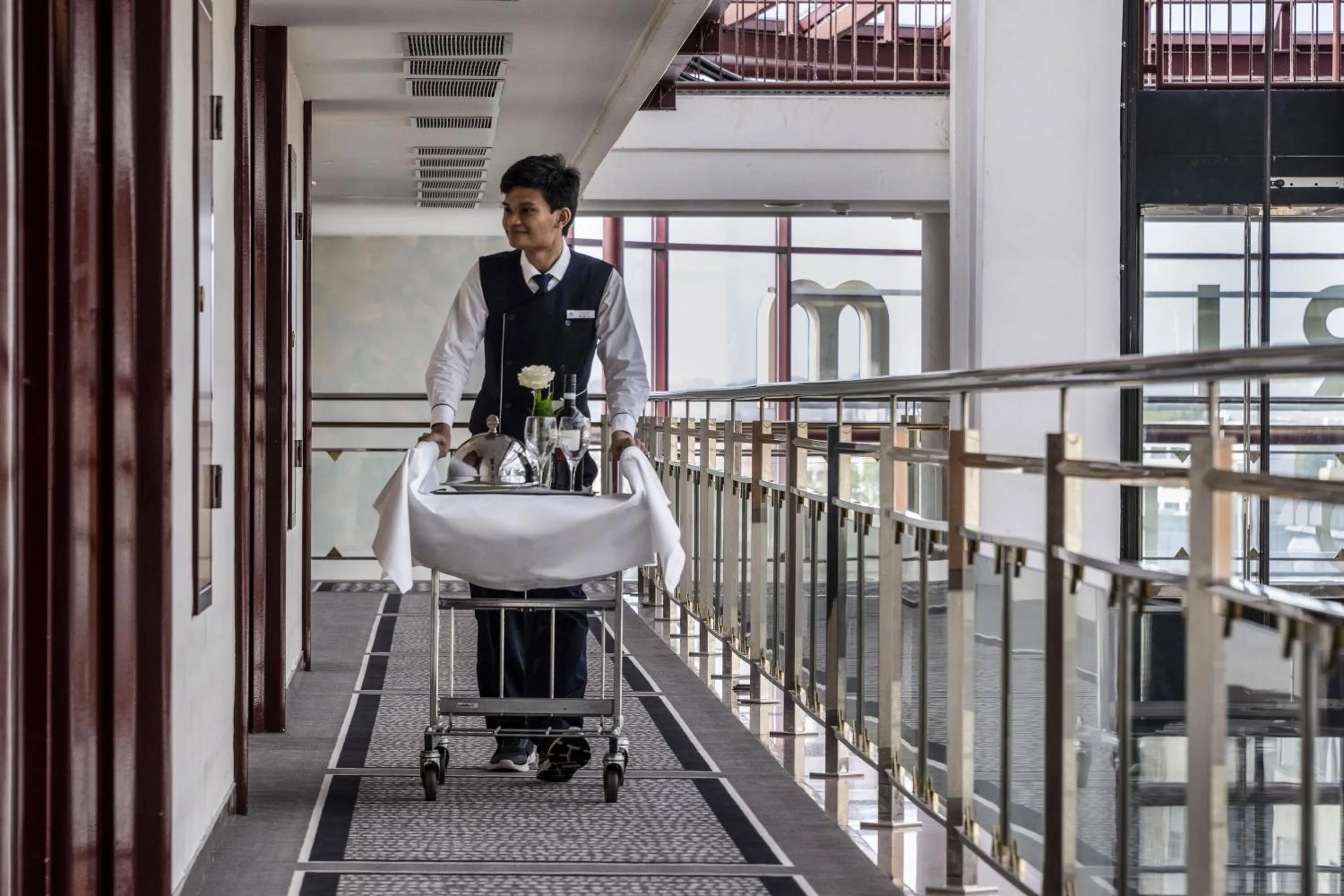 room service in Maritim Hotel Magdeburg