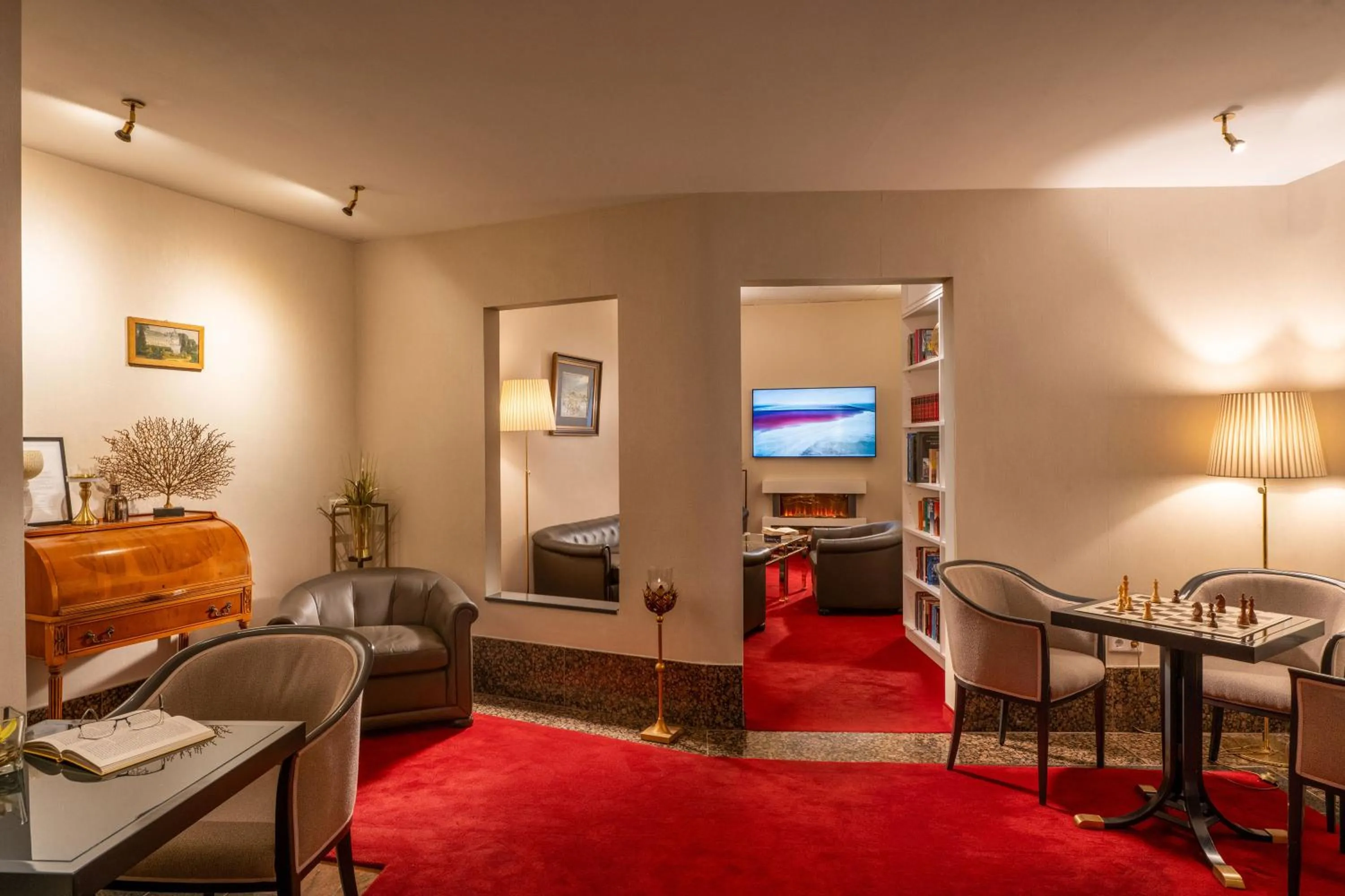 Library in Maritim Hotel Bad Wildungen