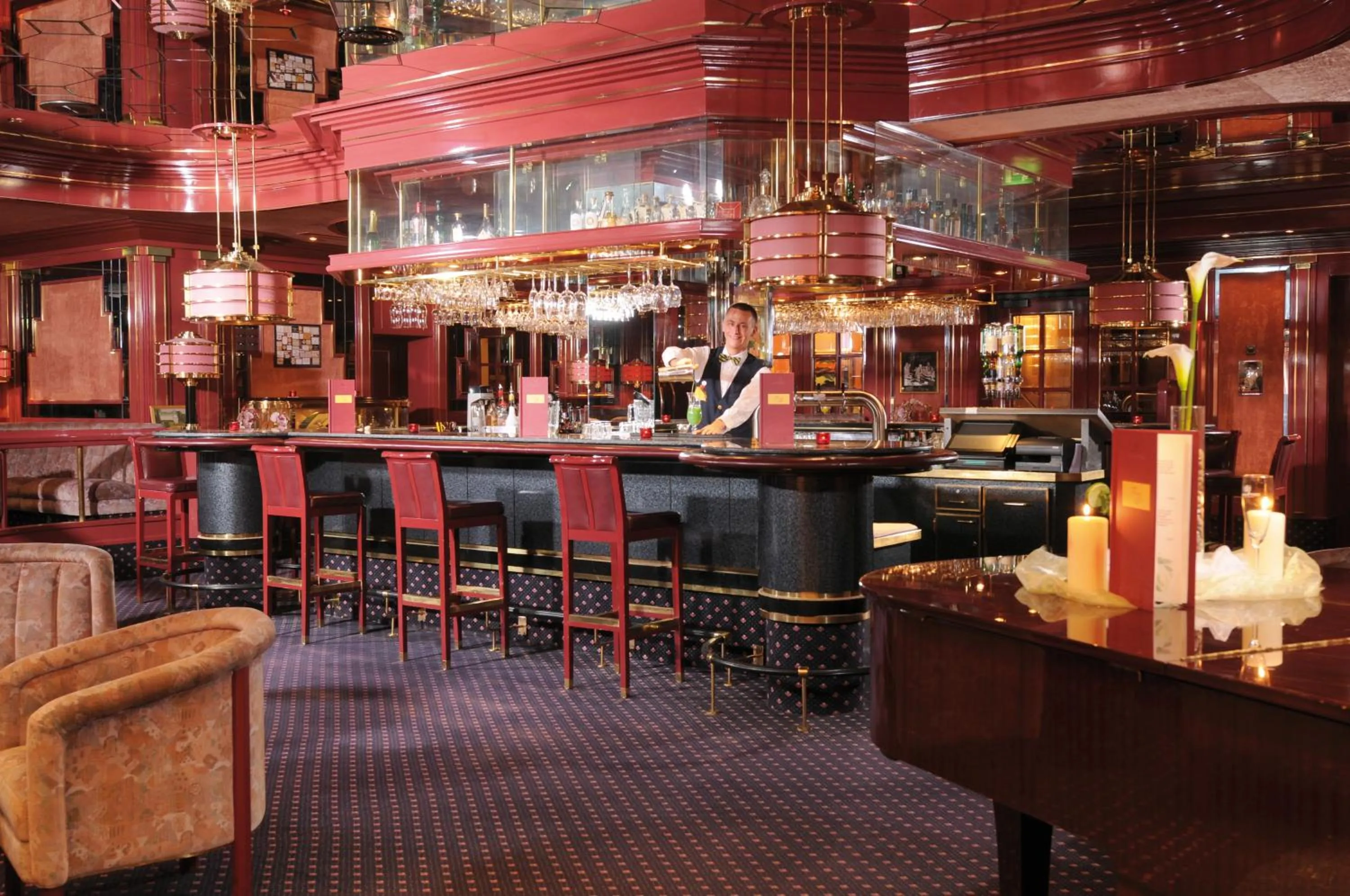 Lounge or bar in Maritim Hotel Bad Wildungen