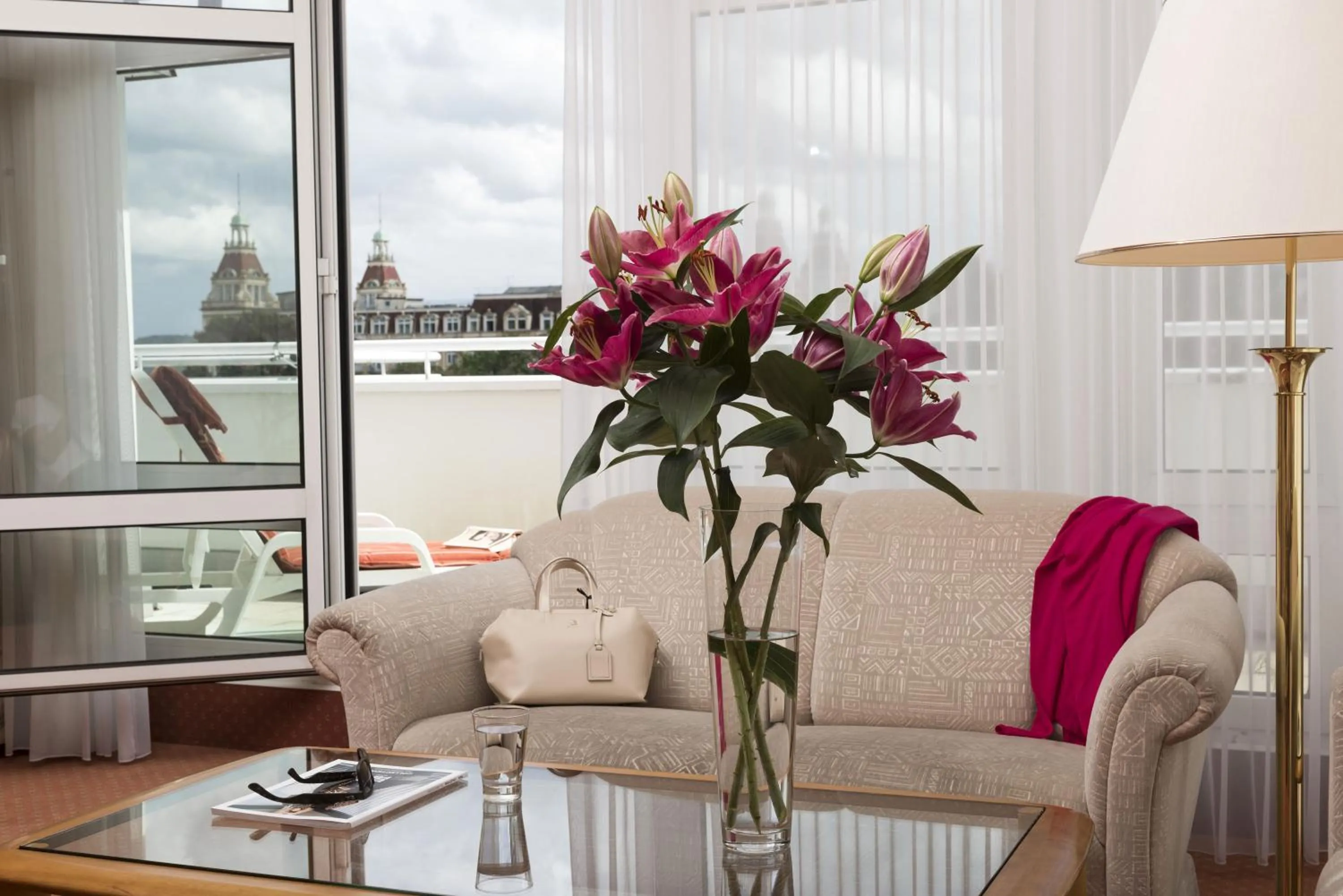 Balcony/Terrace in Maritim Hotel Bad Wildungen