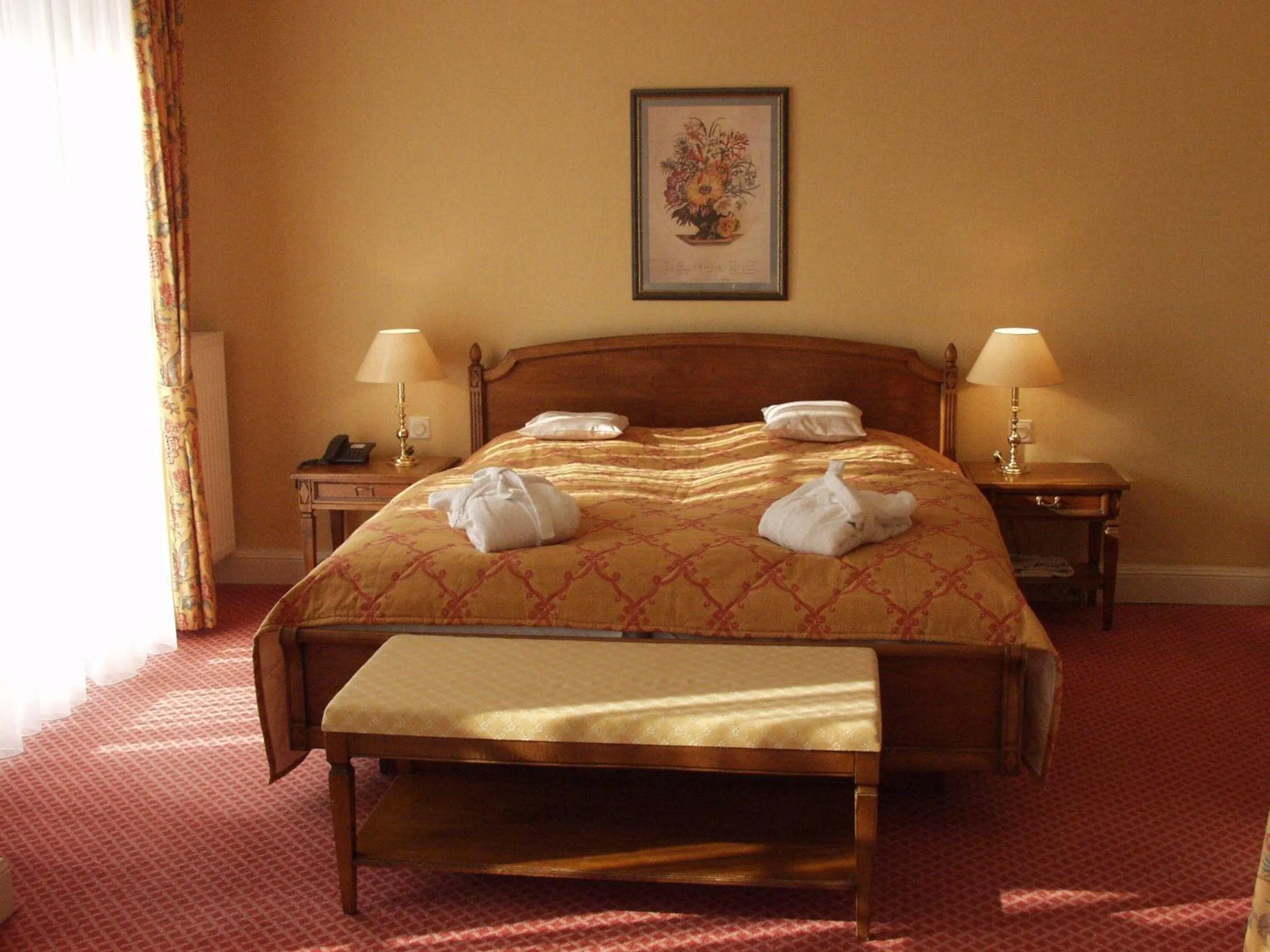 Bed in Hotel Altes Gymnasium