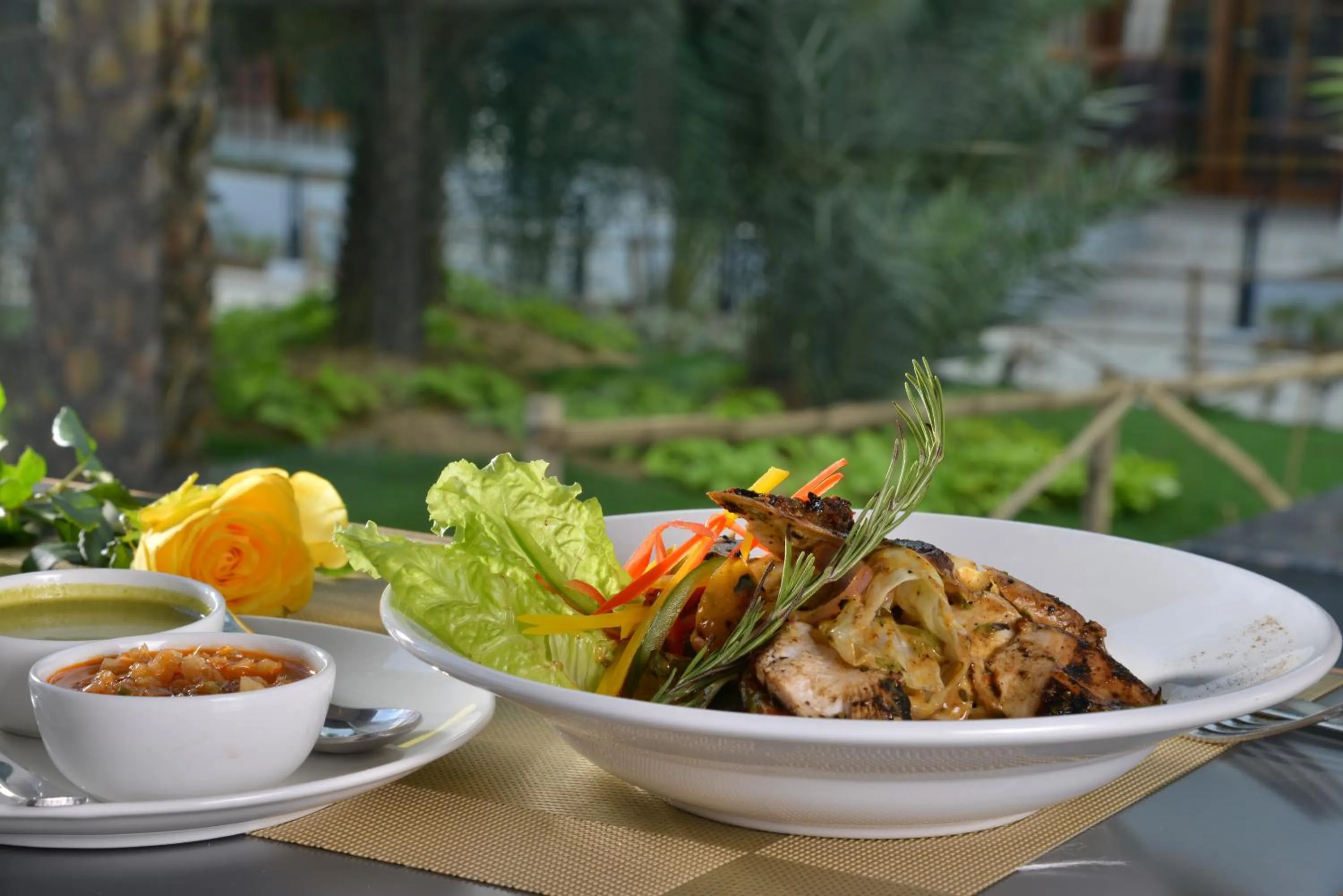 Food in The creek boutique resort & spa