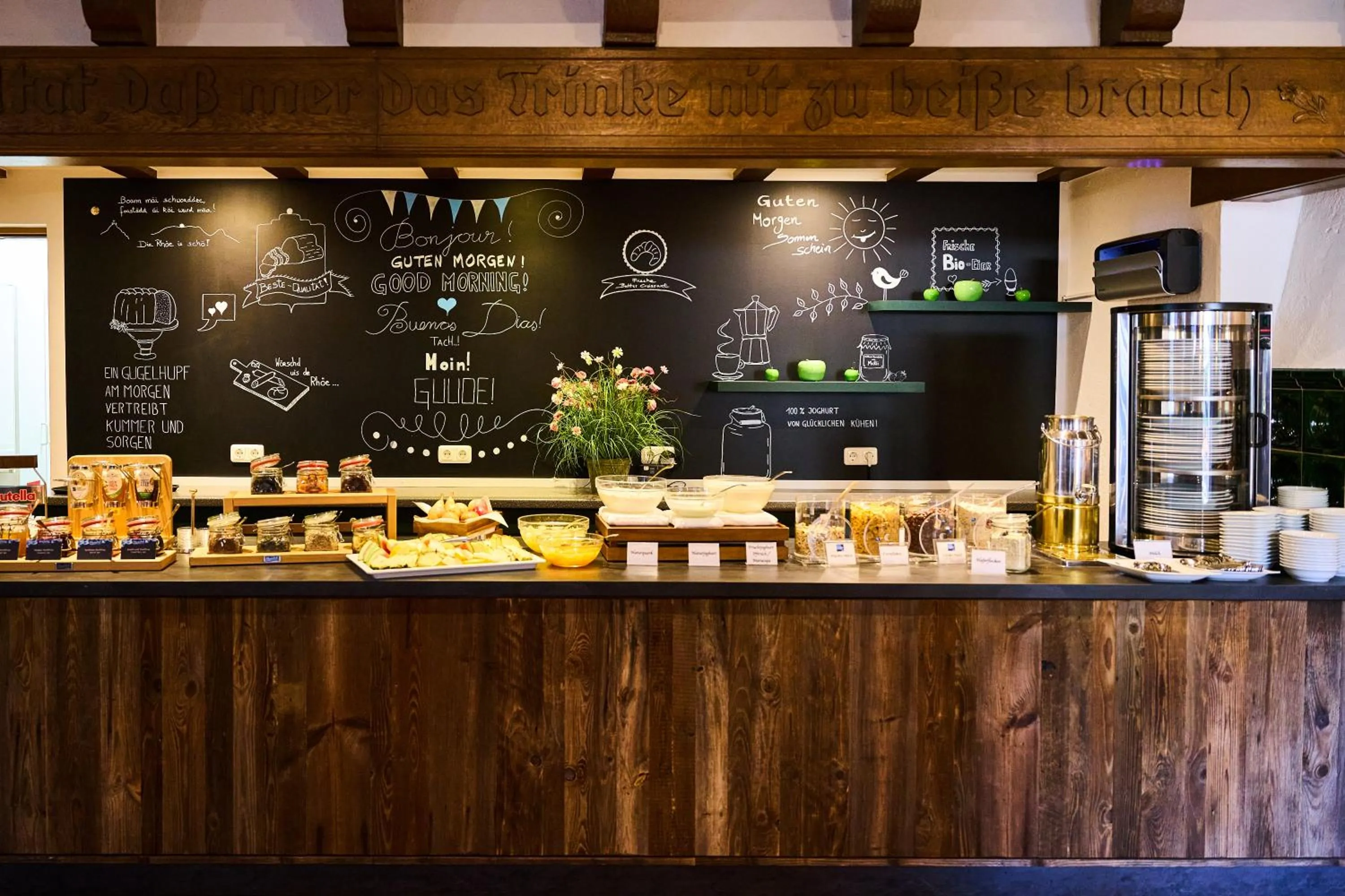 Breakfast in Hotel Gersfelder Hof