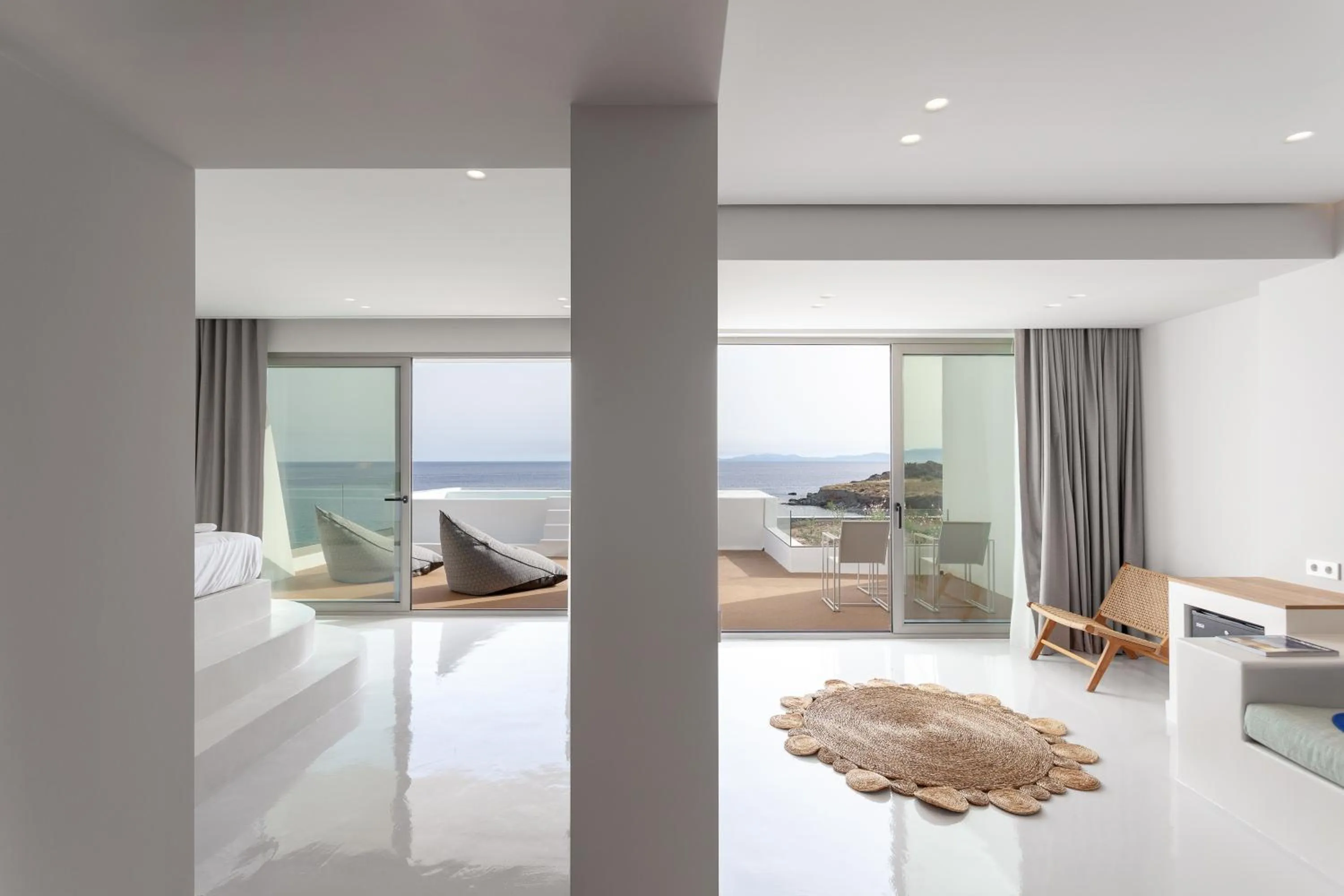 Sea view, Bed in Infinity View Hotel Tinos