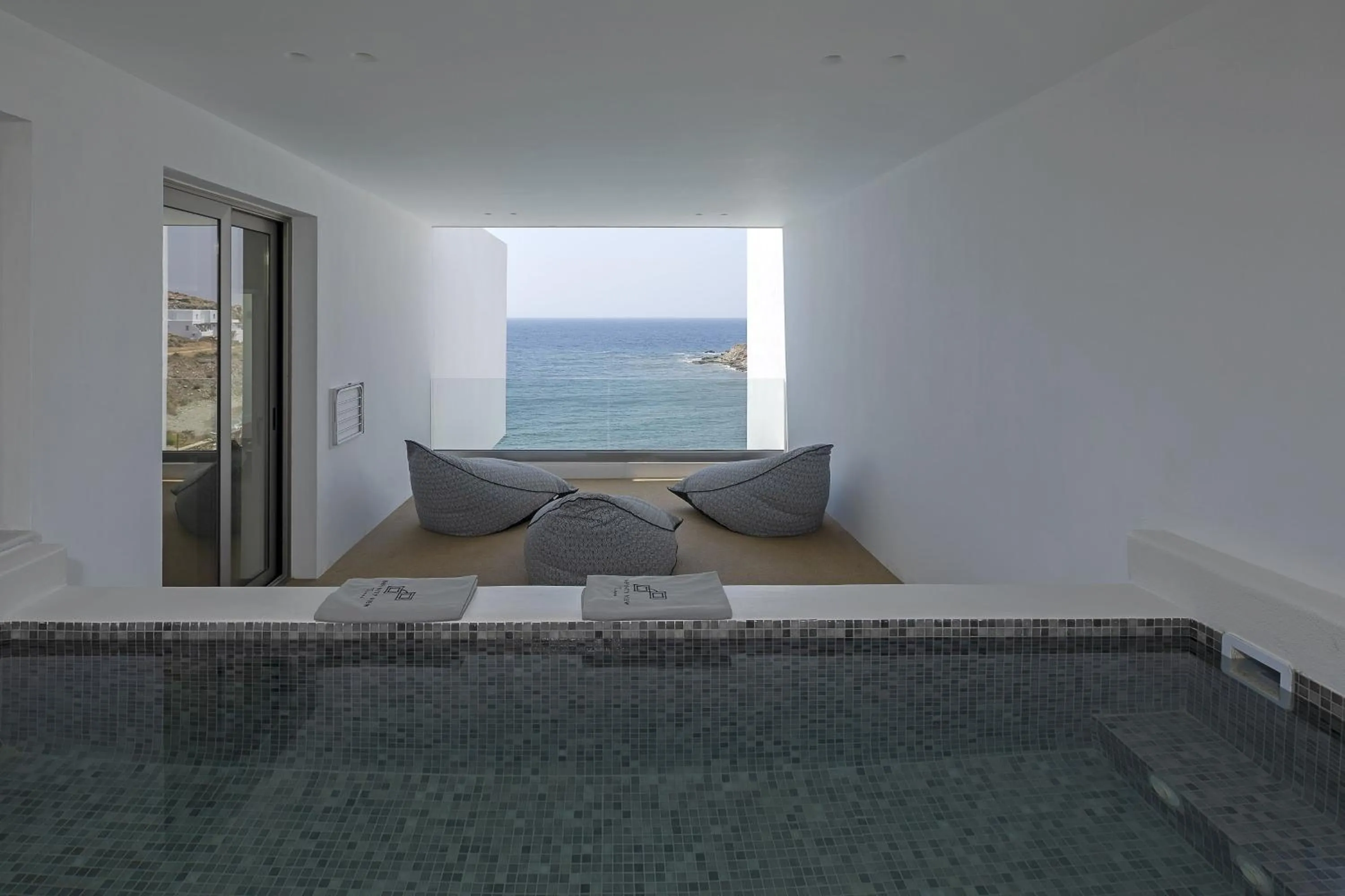 Balcony/Terrace in Infinity View Hotel Tinos