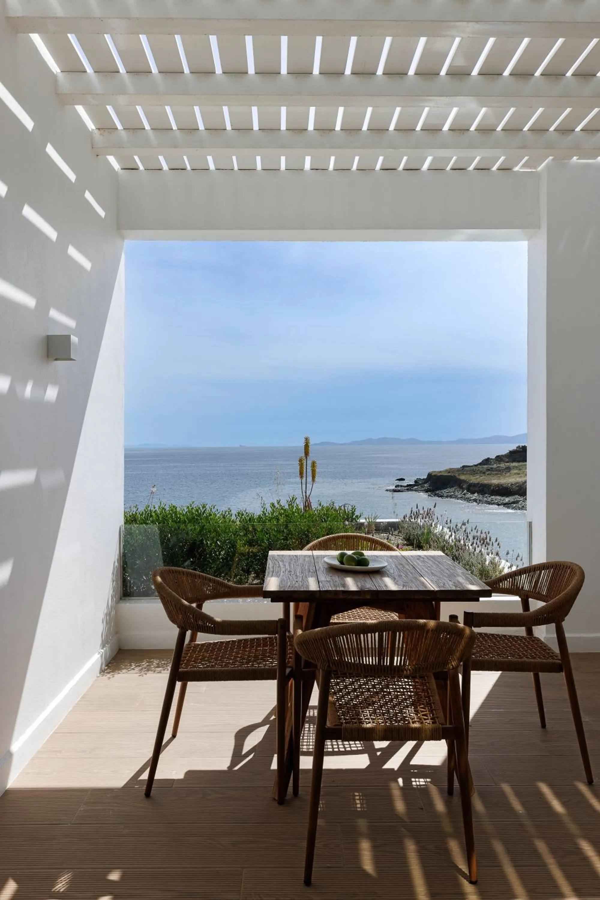 Balcony/Terrace in Infinity View Hotel Tinos