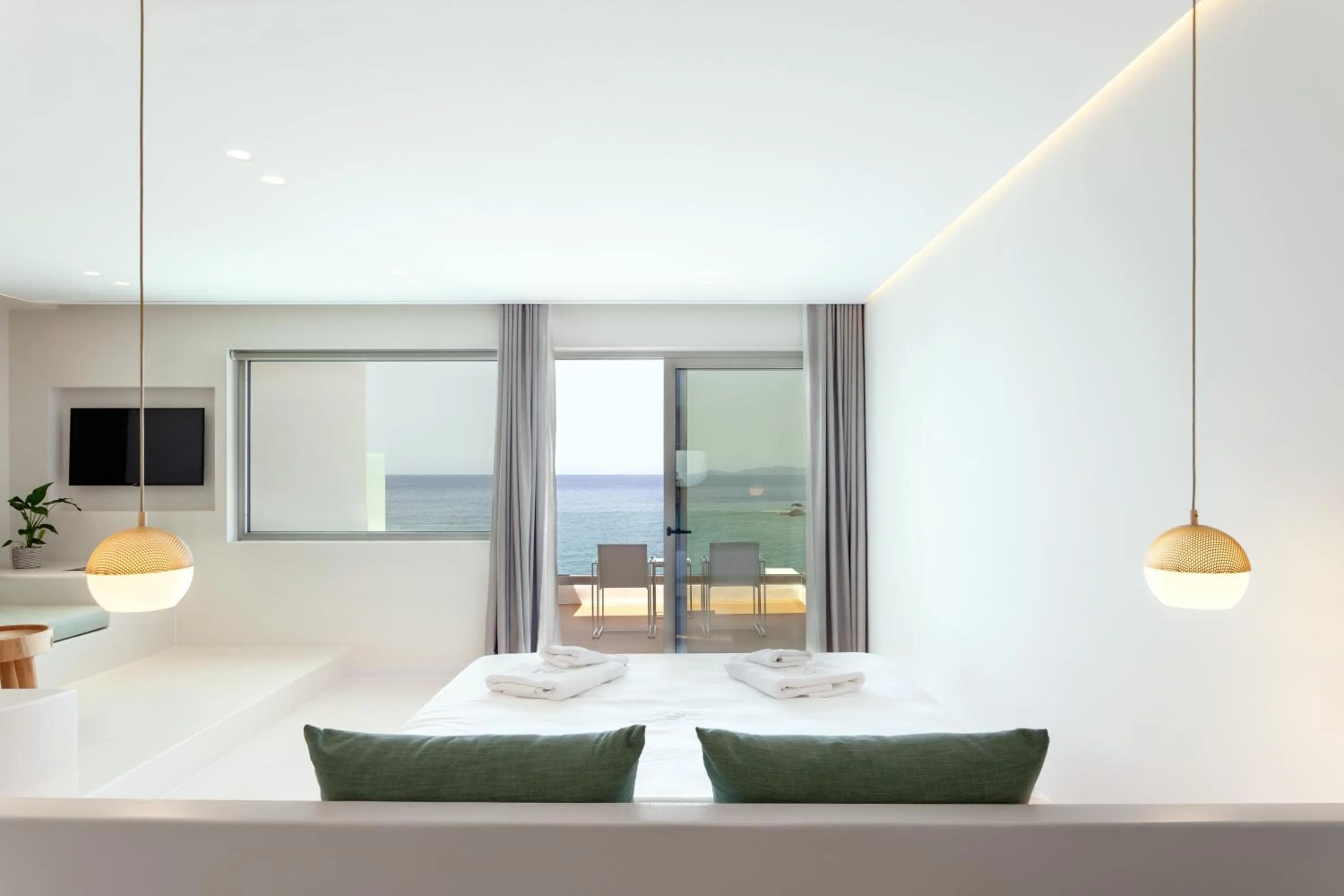 Bedroom in Infinity View Hotel Tinos