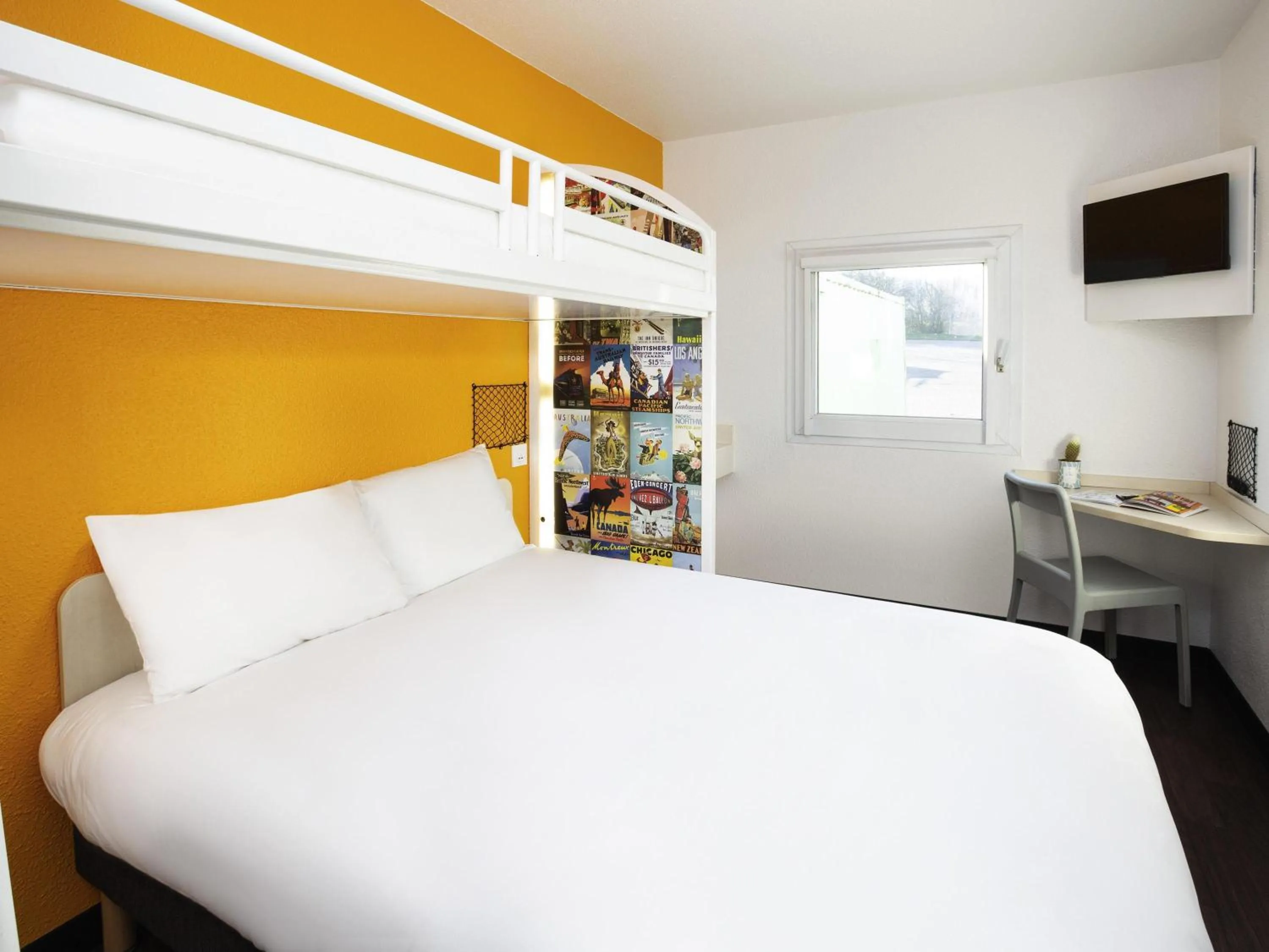 Double Room with One Single Bed - Mezzanine in hotelF1 Merlebach Saarbrueck