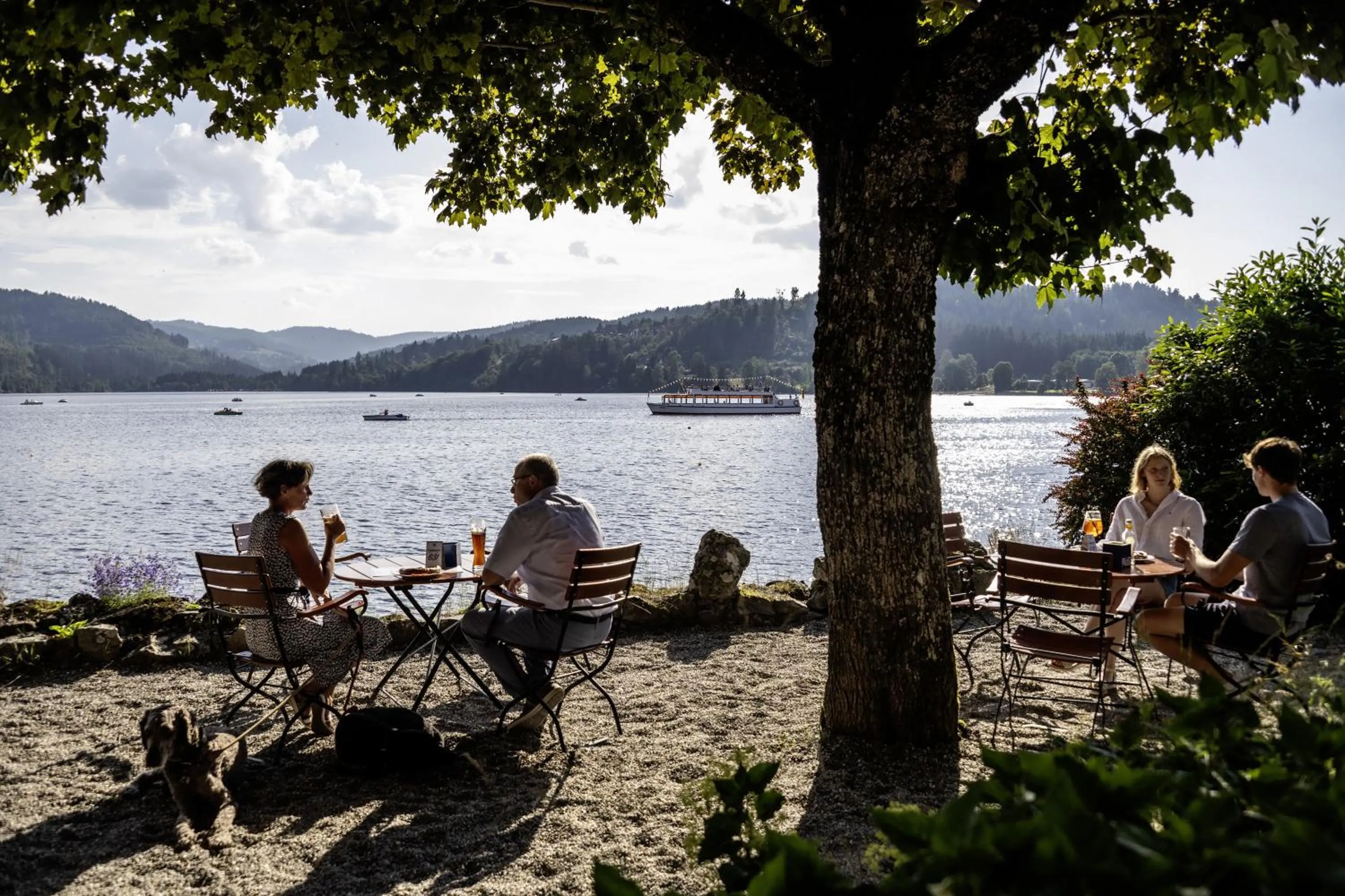Lake view in Maritim Titisee Hotel