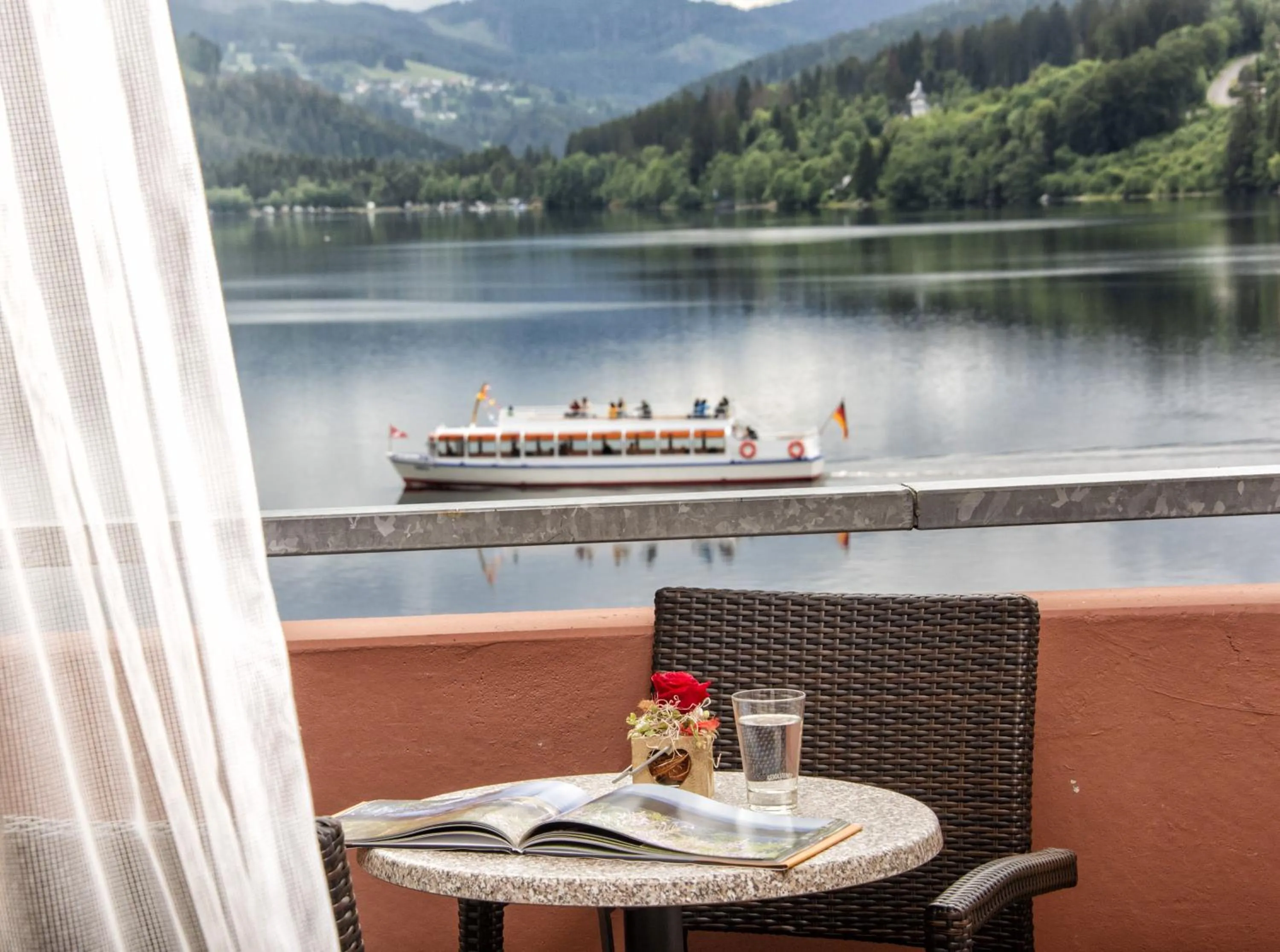 Lake view in Maritim Titisee Hotel