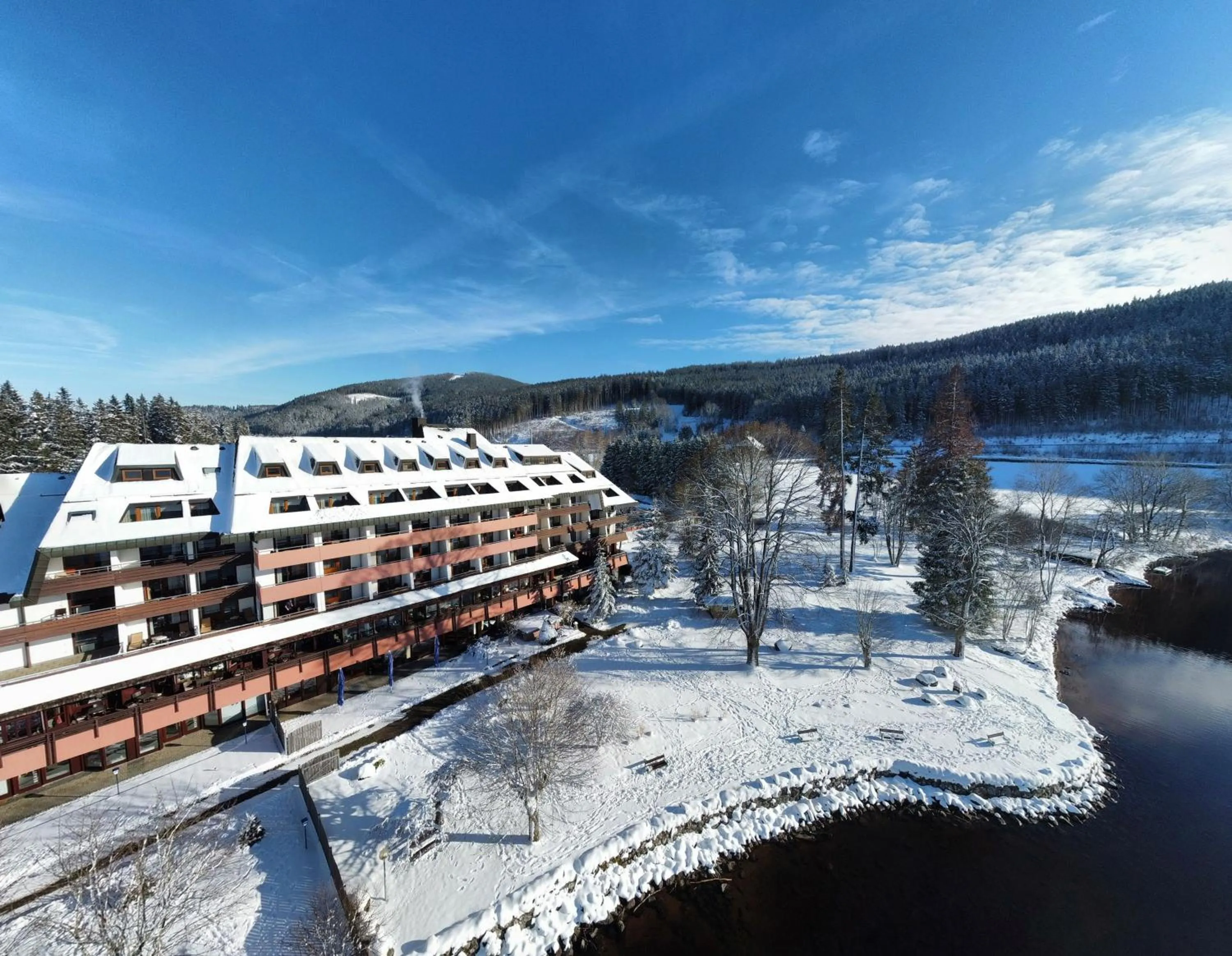 Lake view in Maritim Titisee Hotel
