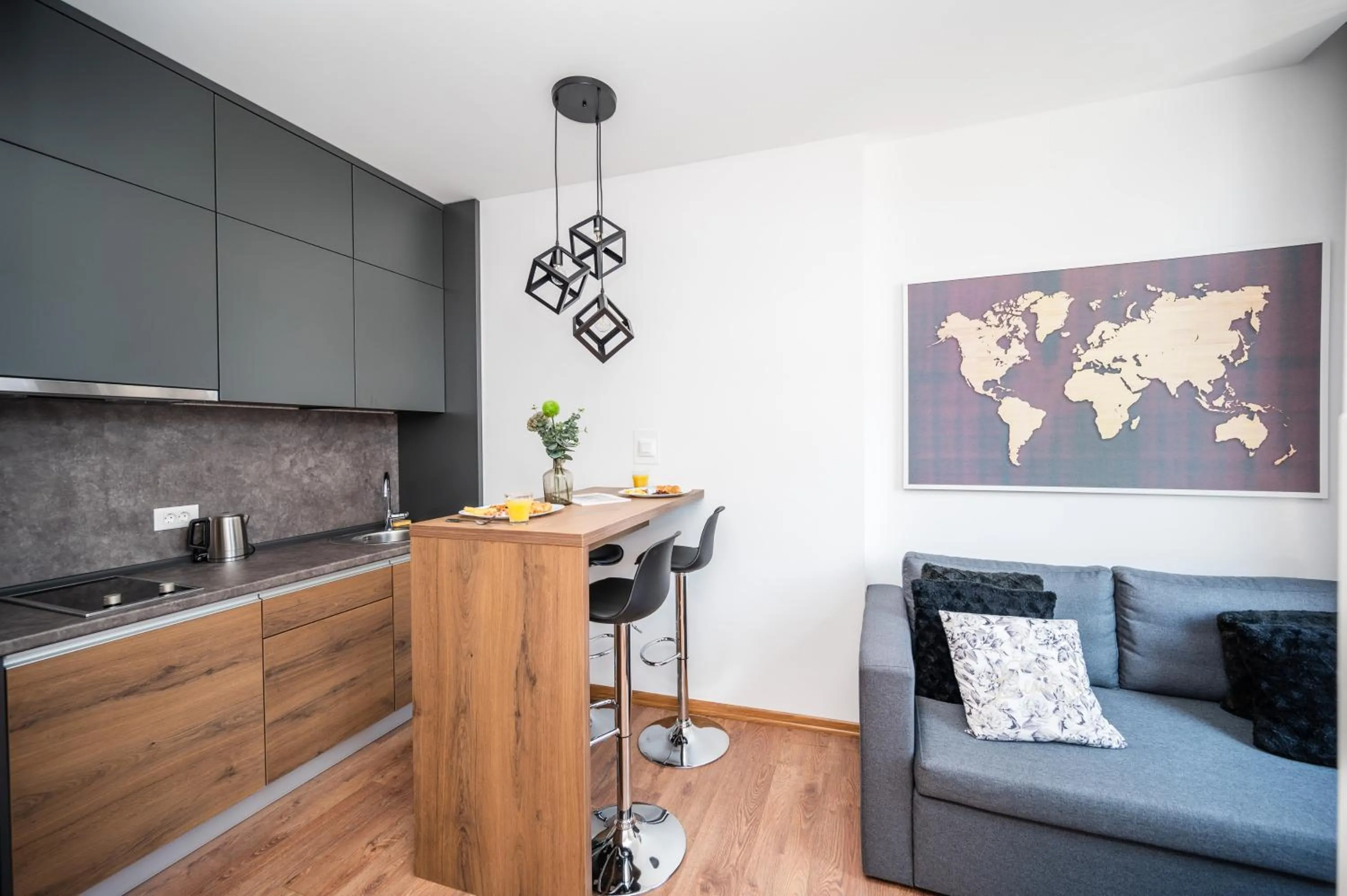 Coffee/tea facilities in Modern and Bright Apartments - Main Street