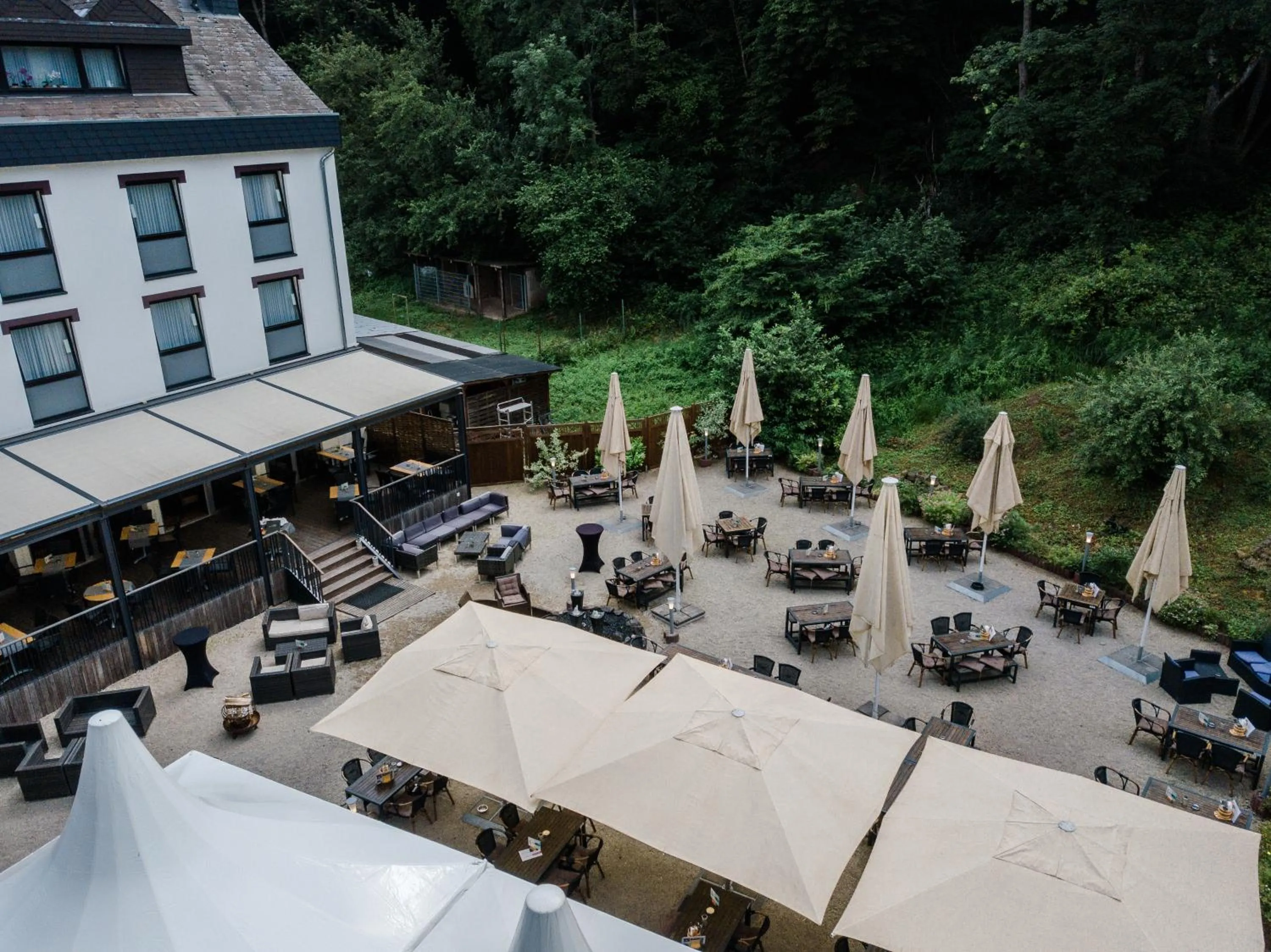 Garden in Hotel Estricher Hof