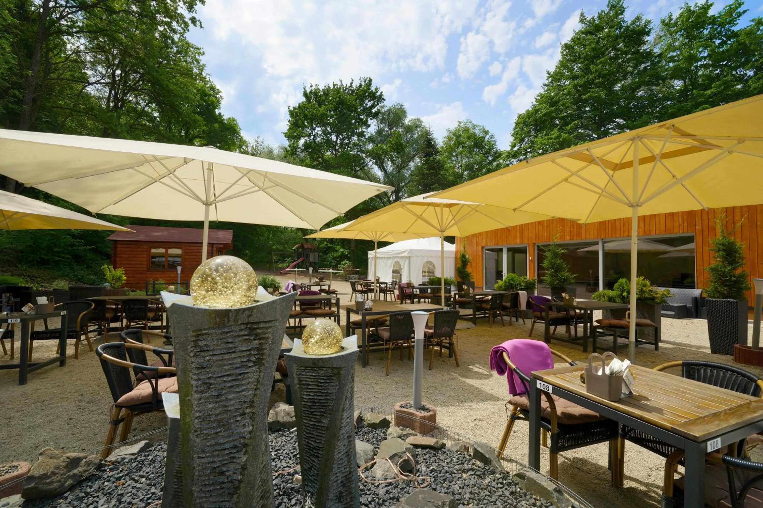 Garden in Hotel Estricher Hof