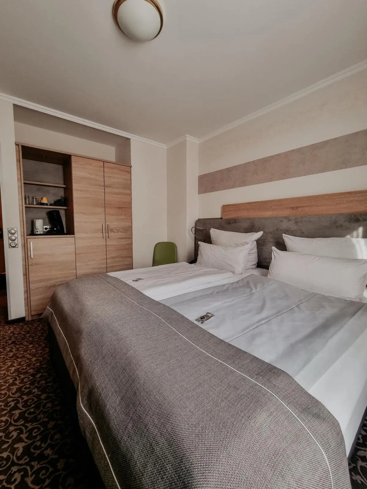 Photo of the whole room, Bed in Hotel Estricher Hof