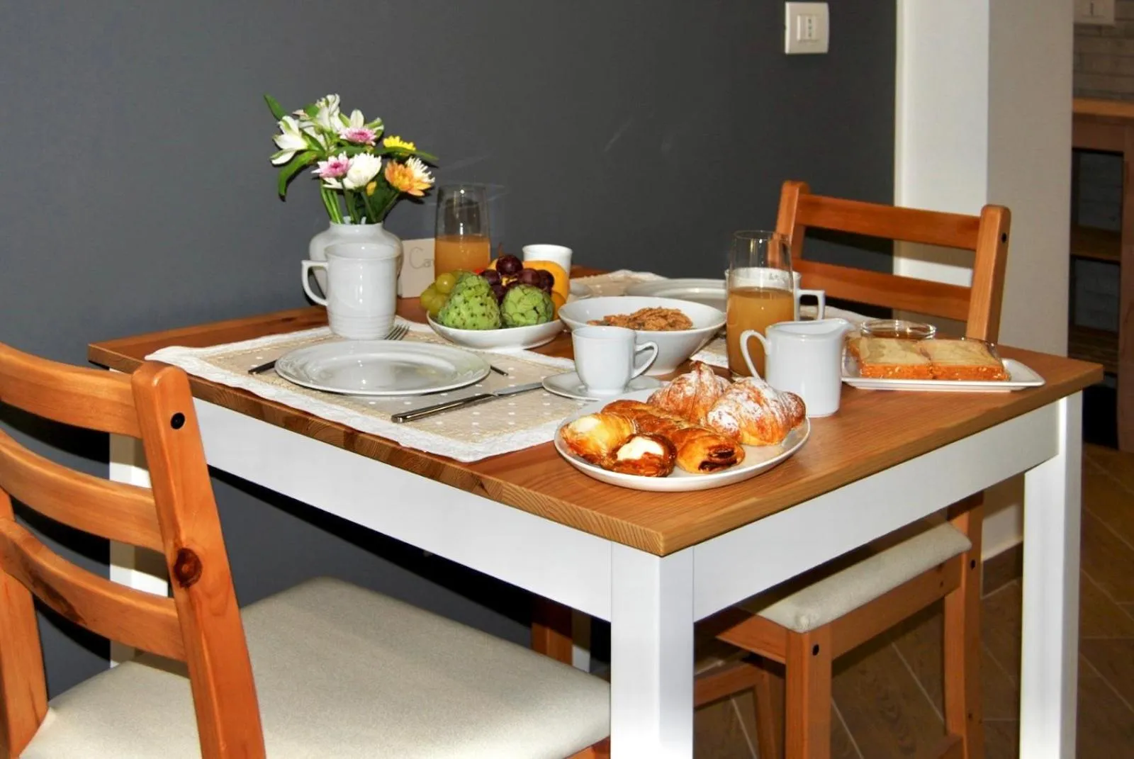 Breakfast in Le Muse