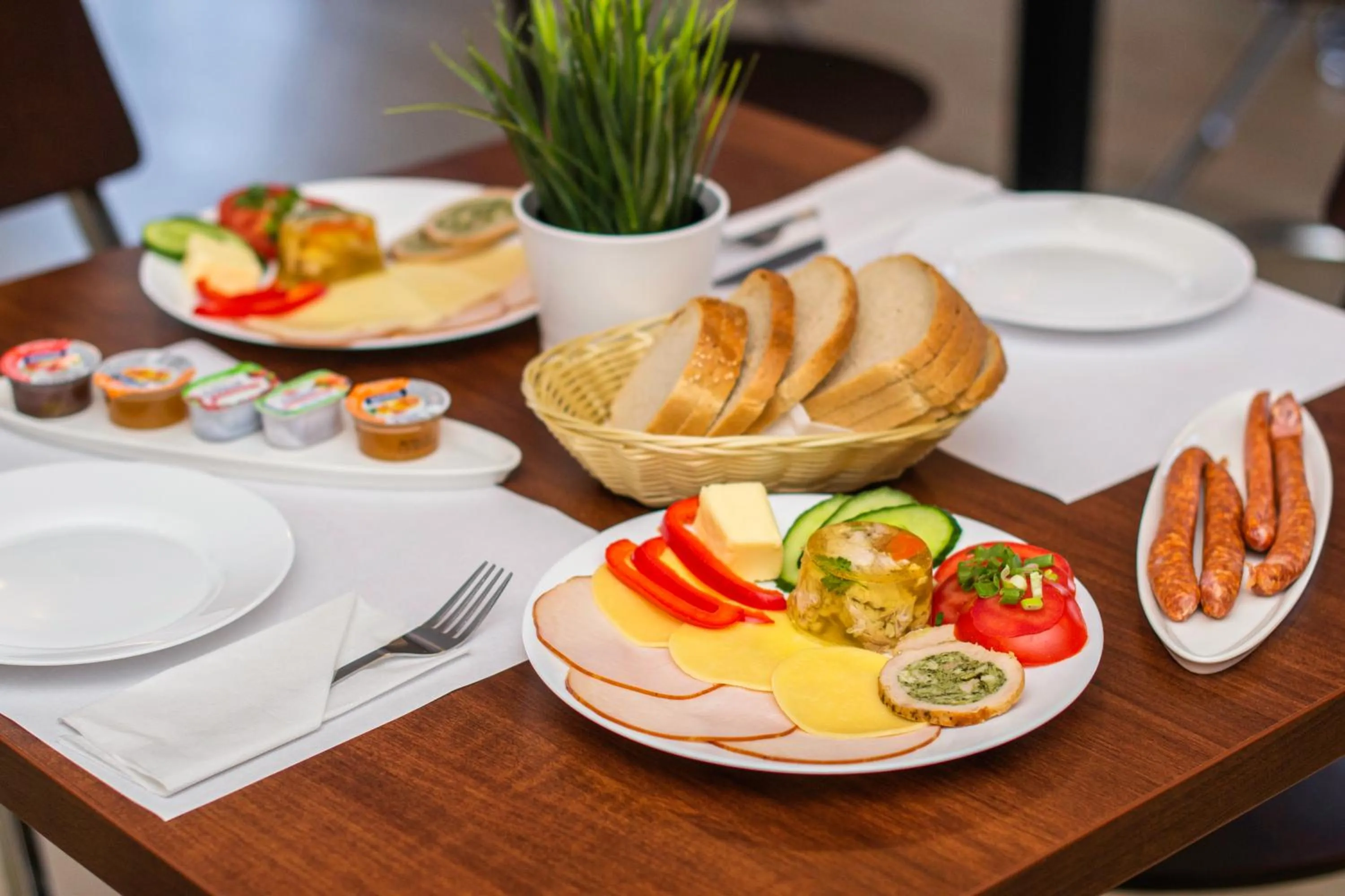 Food and drinks in Hotel Przy Solankach